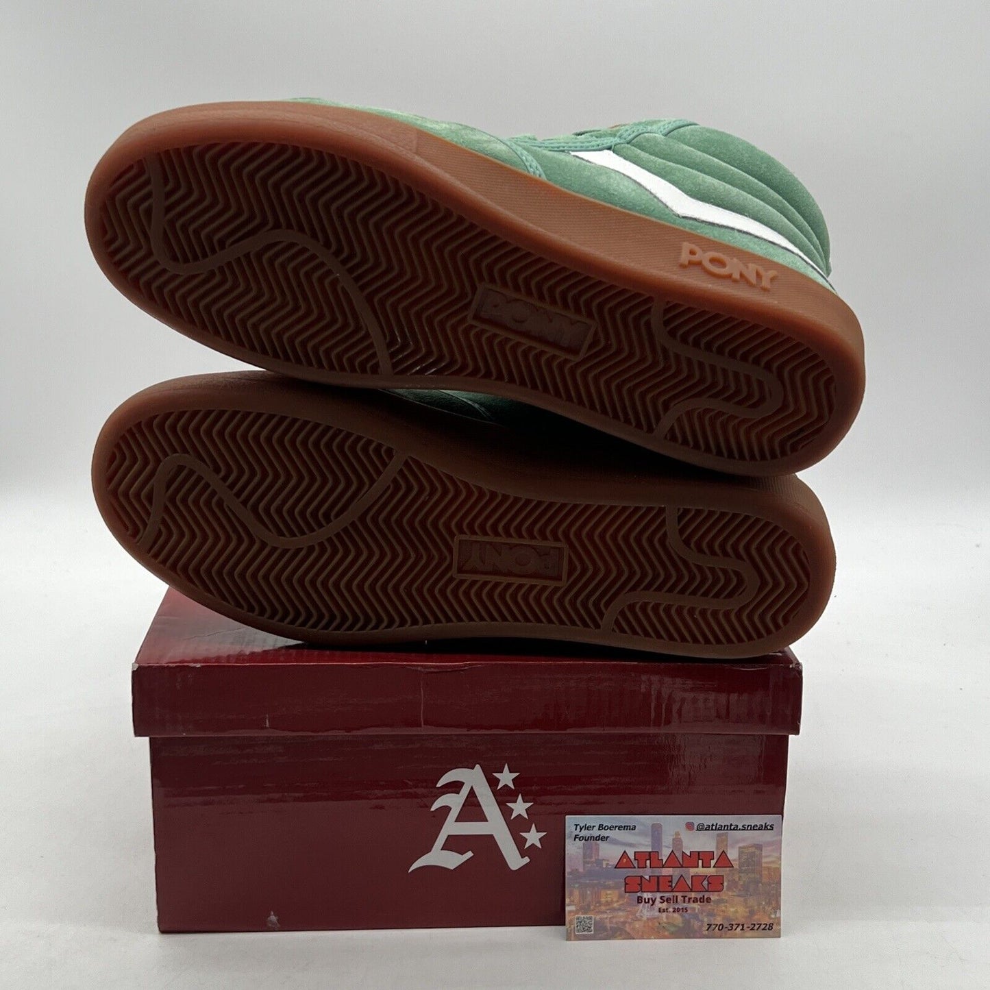 Size 10 - Pony Atmos Slam Dunk Statue Of Liberty Green (1710058-6EE)