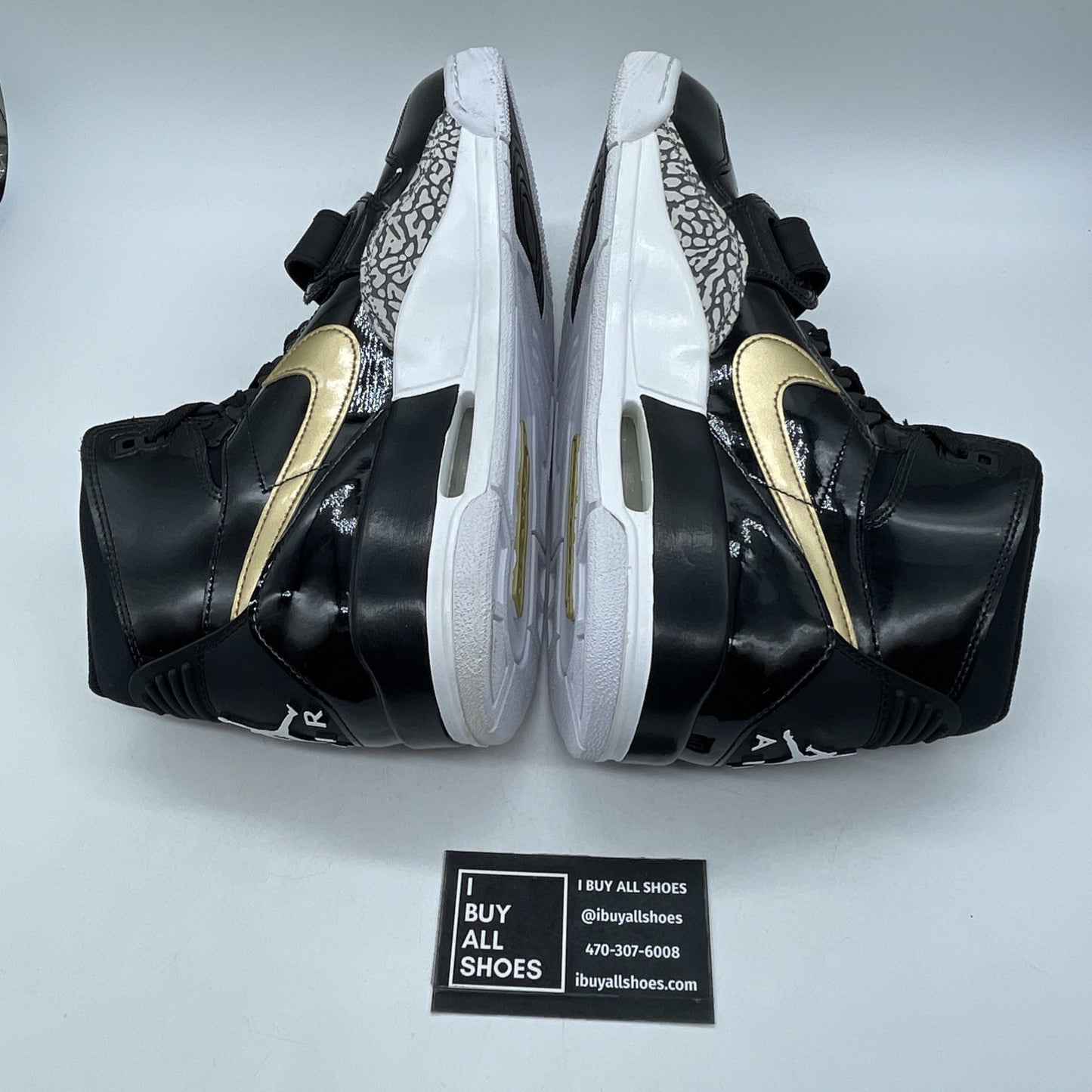 Size 11 - Air Jordan Legacy 312 Black Gold (AV3922-007)