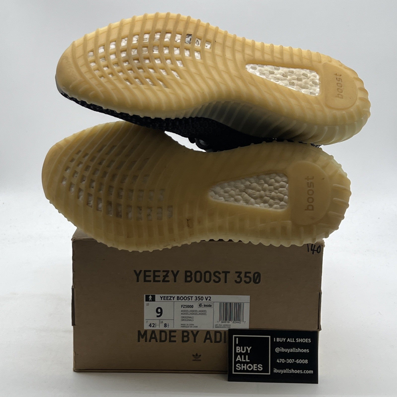 Size 9 - adidas Yeezy Boost 350 V2 Low Carbon (FZ5000)