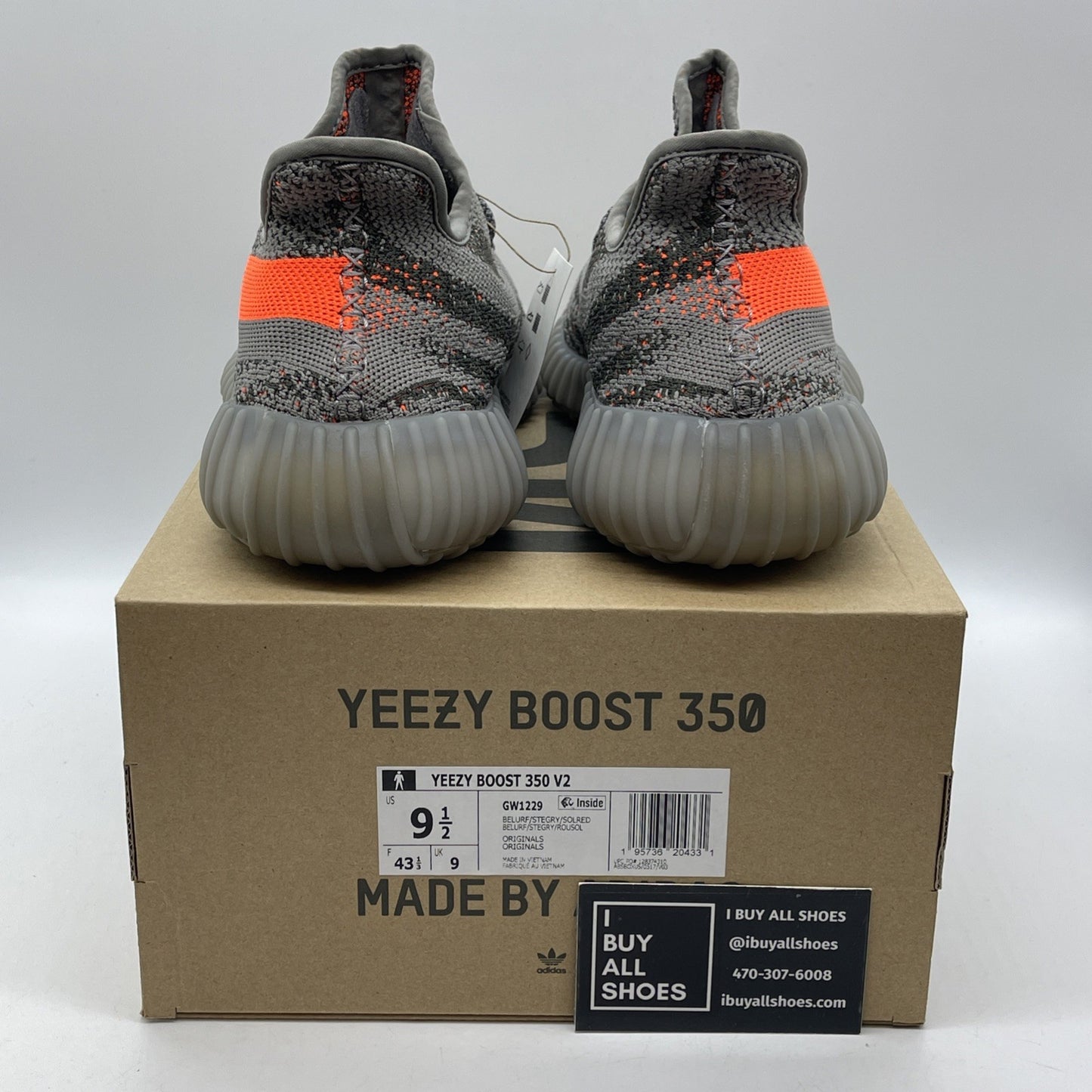 Size 9.5 - adidas Yeezy Boost 350 V2 Low Beluga Reflective Suede (GW1229)