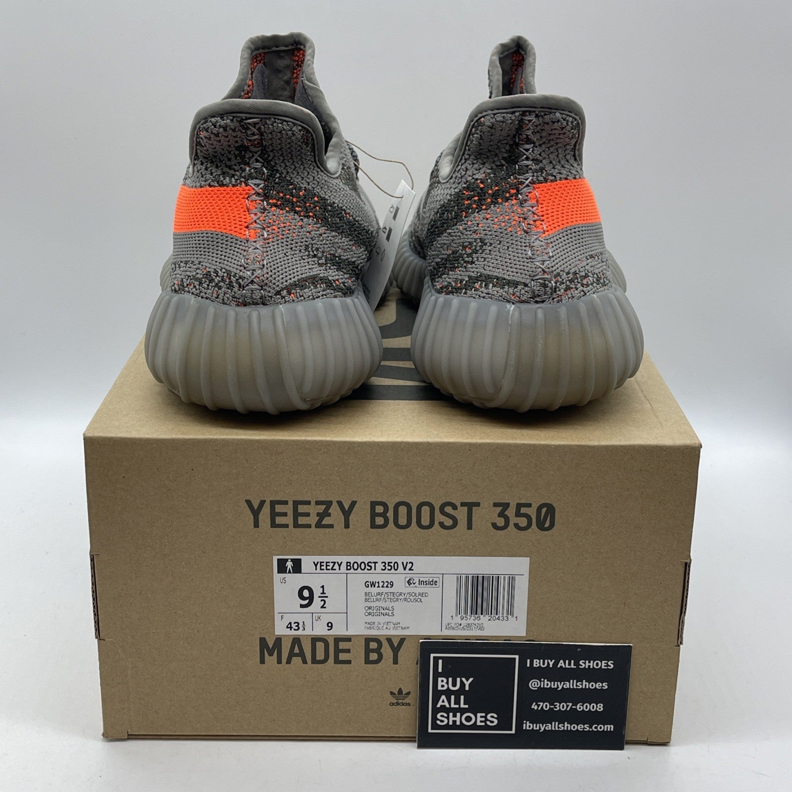 Size 9.5 - adidas Yeezy Boost 350 V2 Low Beluga Reflective Suede (GW1229)