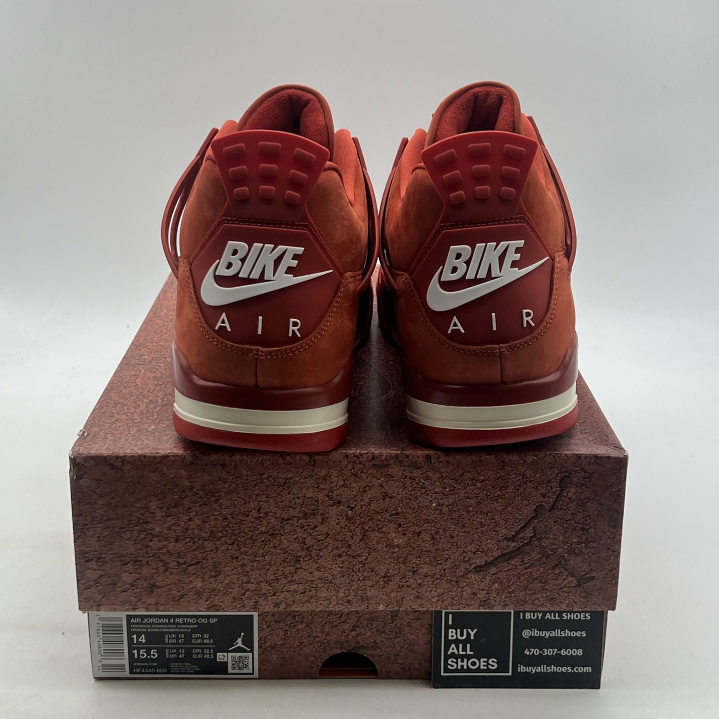 Size 14 -Nigel Sylvester x Air Jordan 4 Retro OG SP Brick By Brick (HF4340-800)