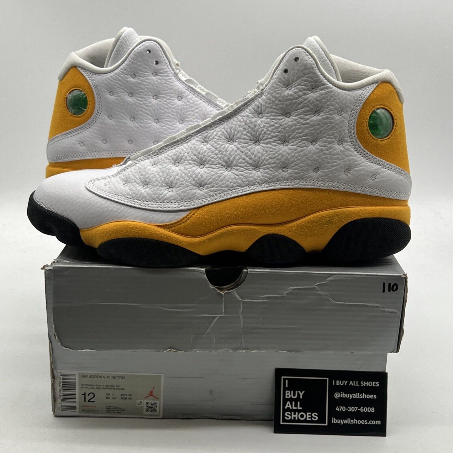 Size 12 - Air Jordan 13 Del Sol 2022 (414571-167)
