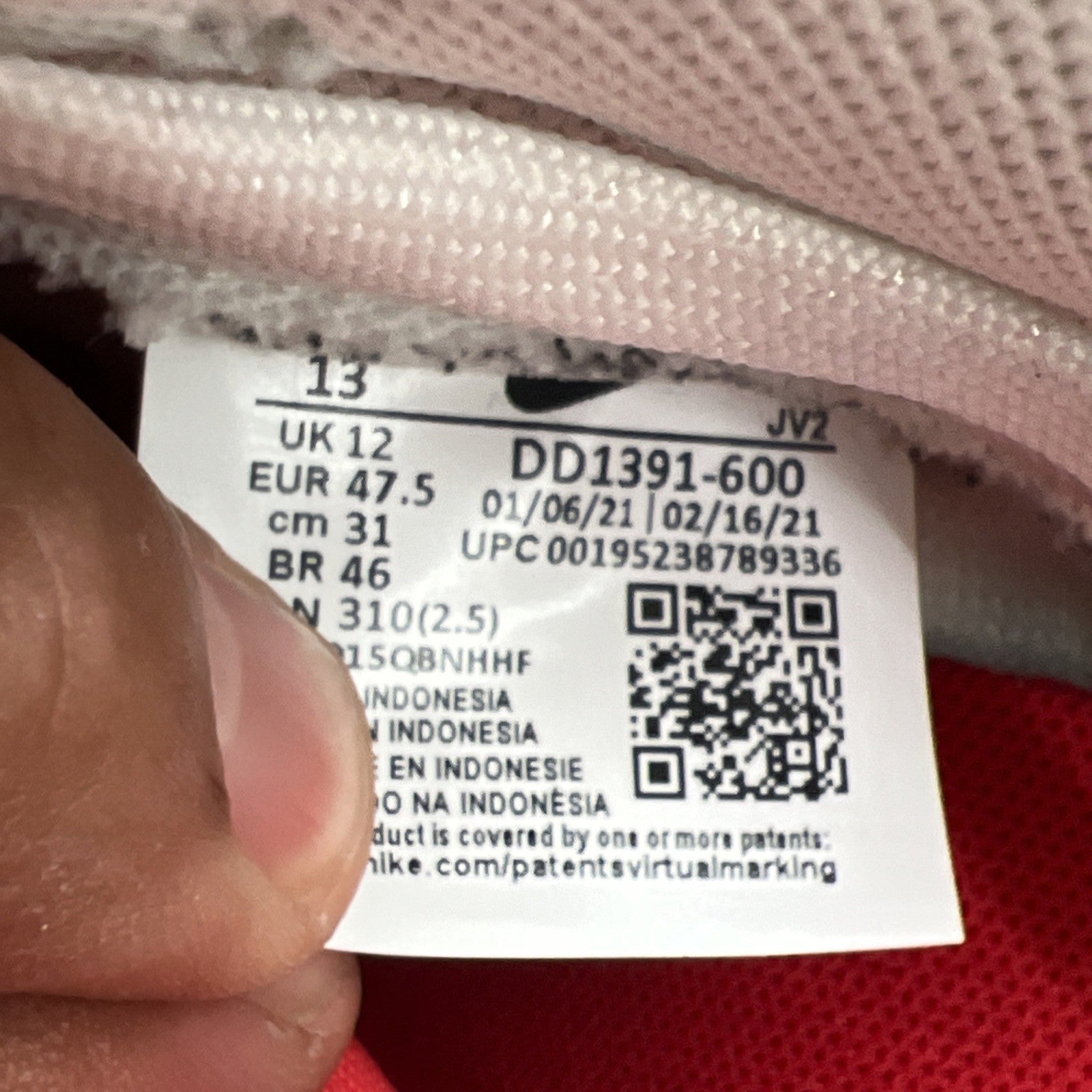 Size 13 - Nike Dunk Low Championship Red (DD1391-600)