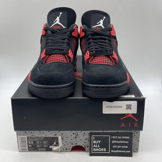 Size 9.5 - Air Jordan 4 Retro Mid Red Thunder (CT8527-016)