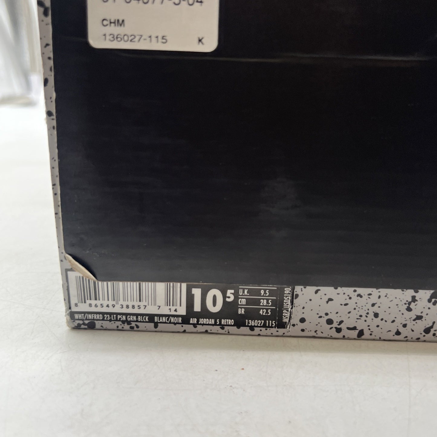Size 10.5 - Air Jordan 5 Retro Pro Stars (136027-115)