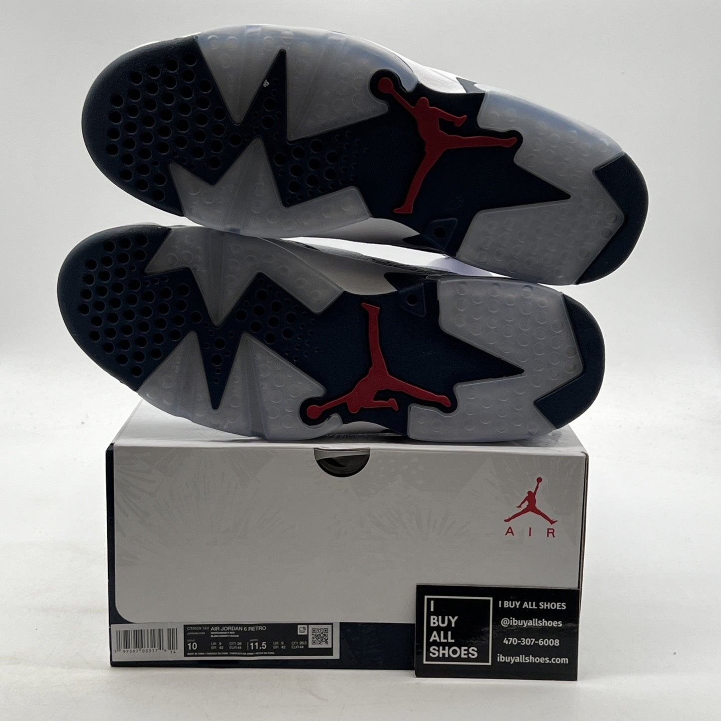 Size 10 - Air Jordan 6 Retro 2024 Olympic (CT8529-164)