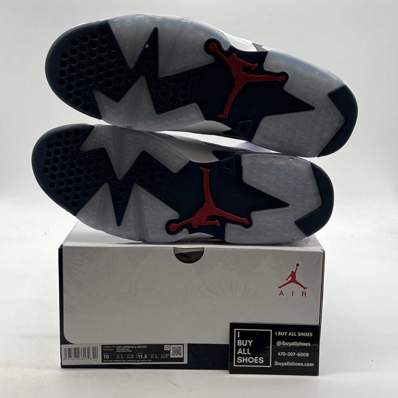 Size 10 - Air Jordan 6 Retro 2024 Olympic (CT8529-164)