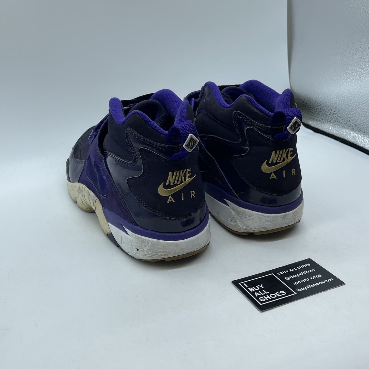 Size 12 - Nike Air Diamond Turf Purple Dynasty Suede Leather (309434-500)