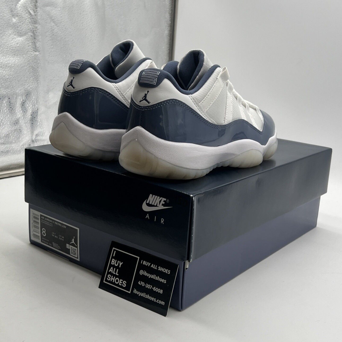 Size 8 - Air Jordan 11 Retro Low Diffused Blue (FV5104-104)