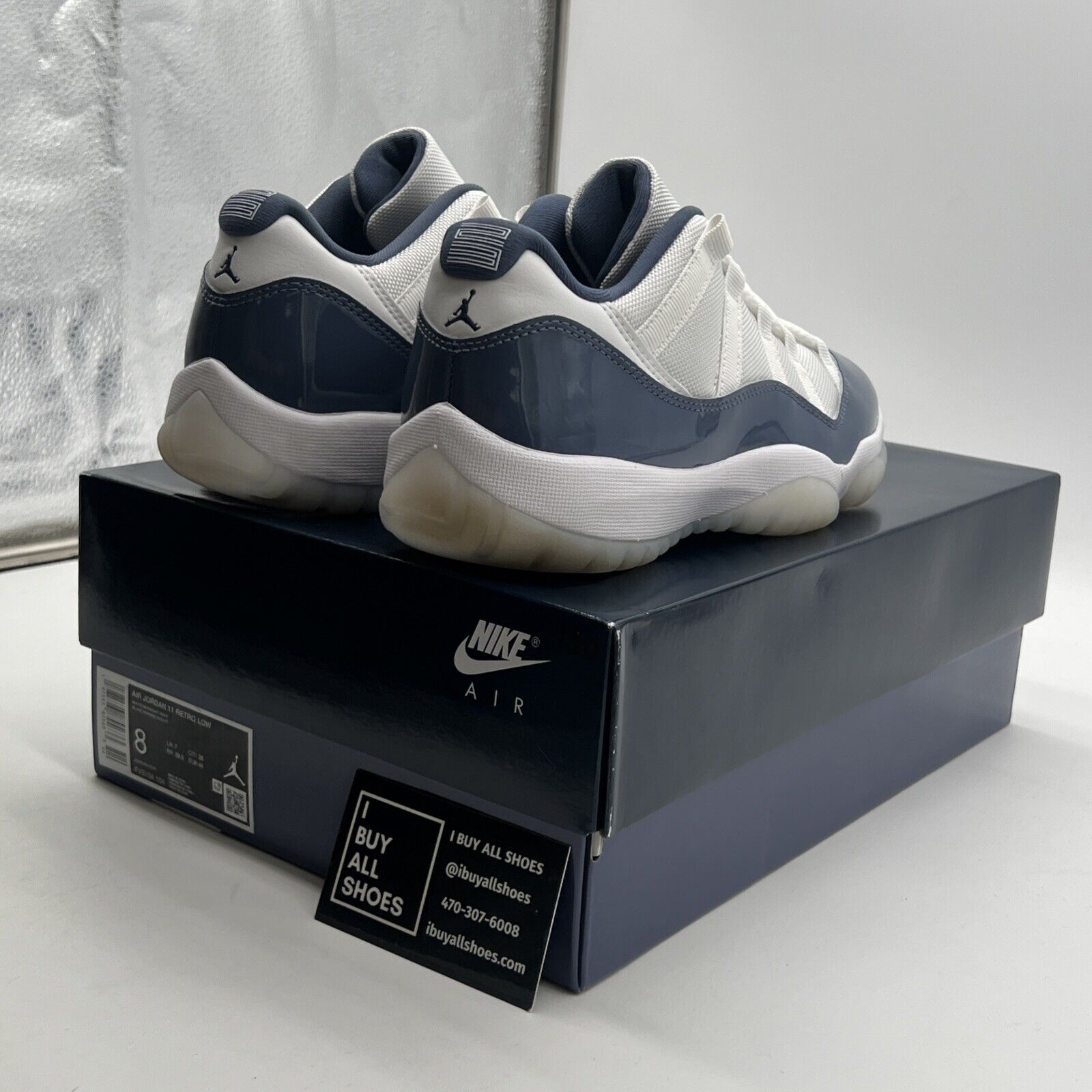 Size 8 - Air Jordan 11 Retro Low Diffused Blue (FV5104-104)