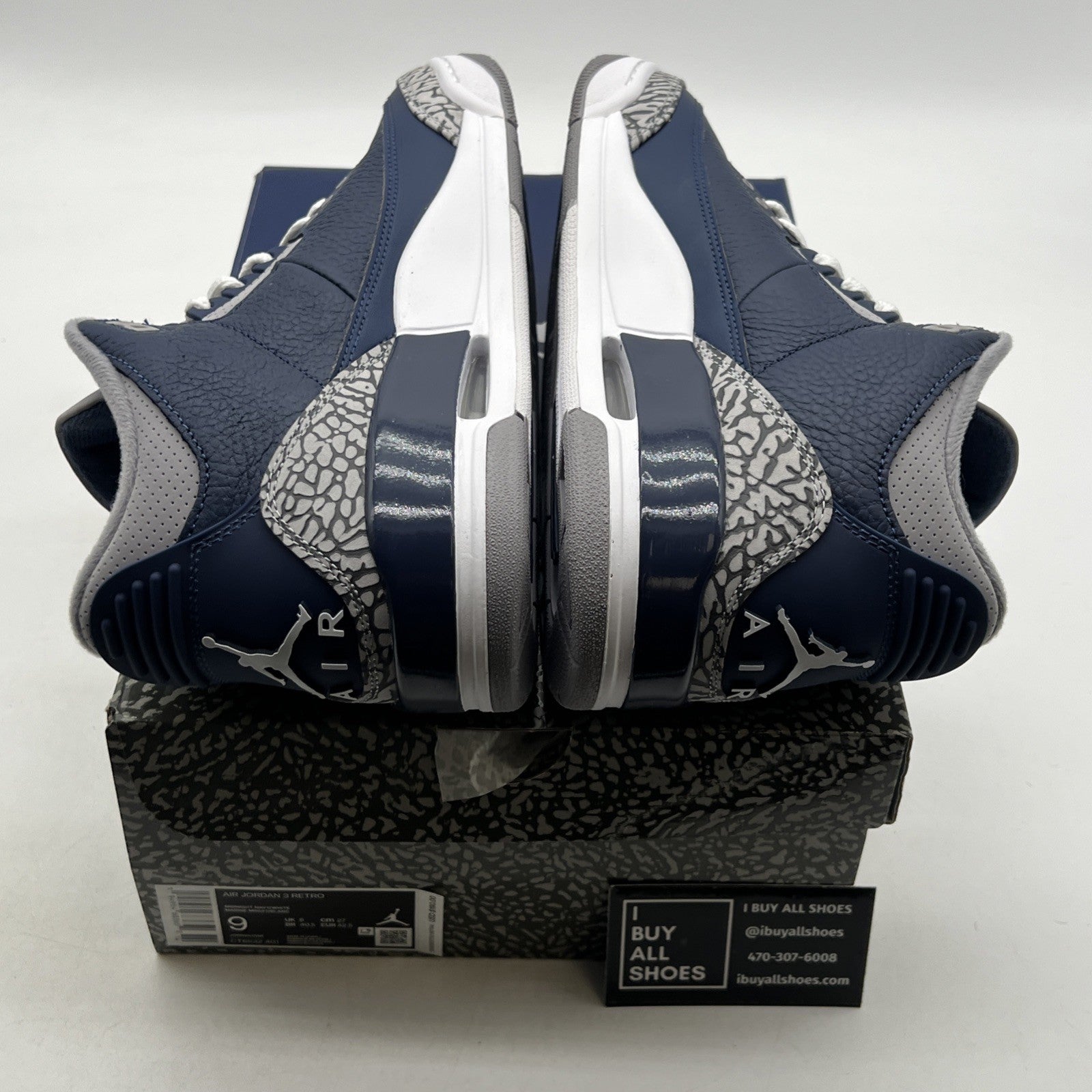 Size 9 - Air Jordan 3 Retro Blue (CT8532-401)