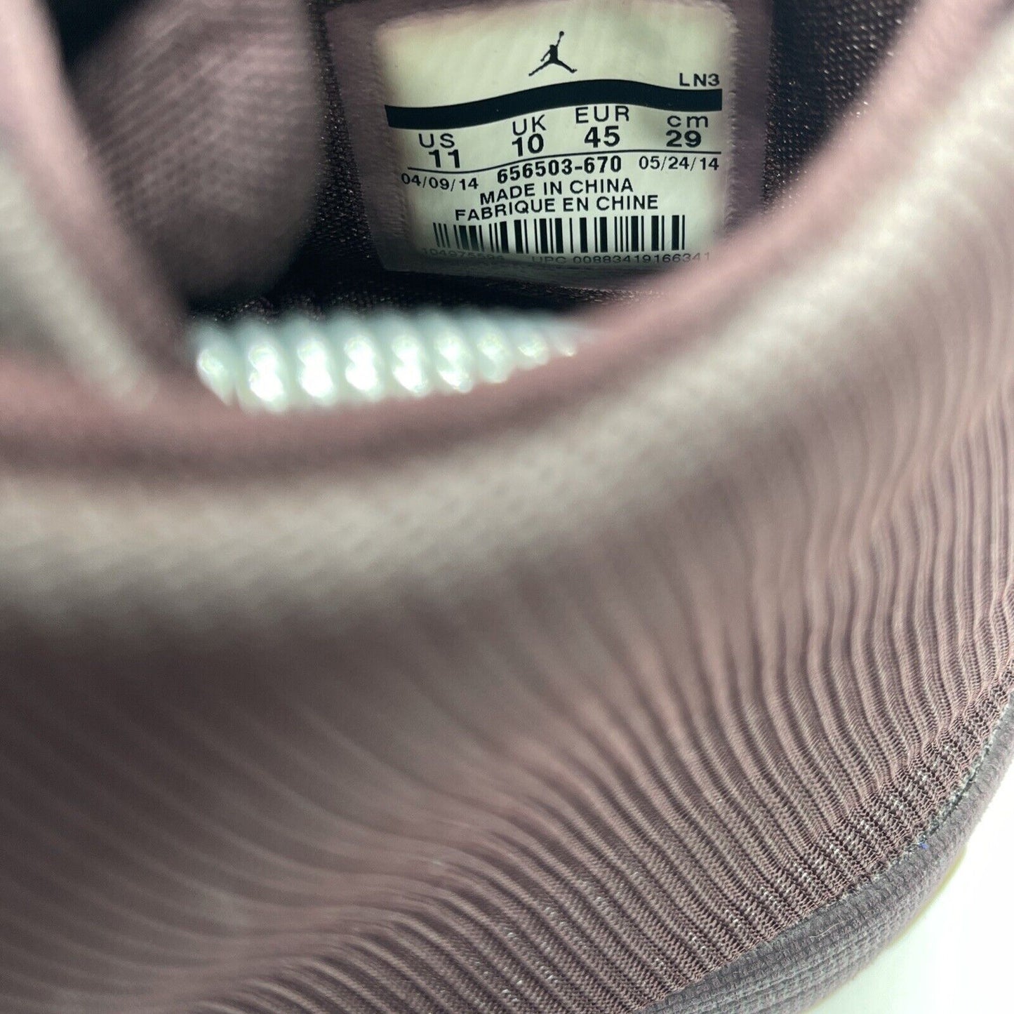 Size 11 - Air Jordan Future Reflective Burgundy Brown Suede (656503-670)