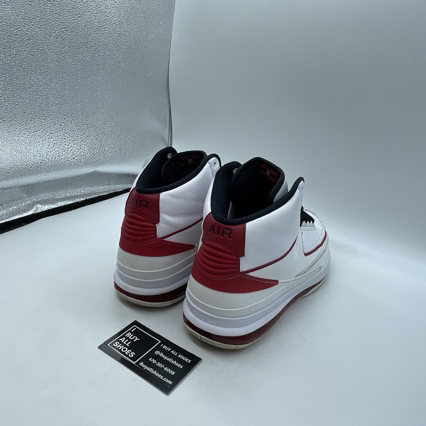 Size 11 - Air Jordan 2.0 White Varsity Red (455616-100)