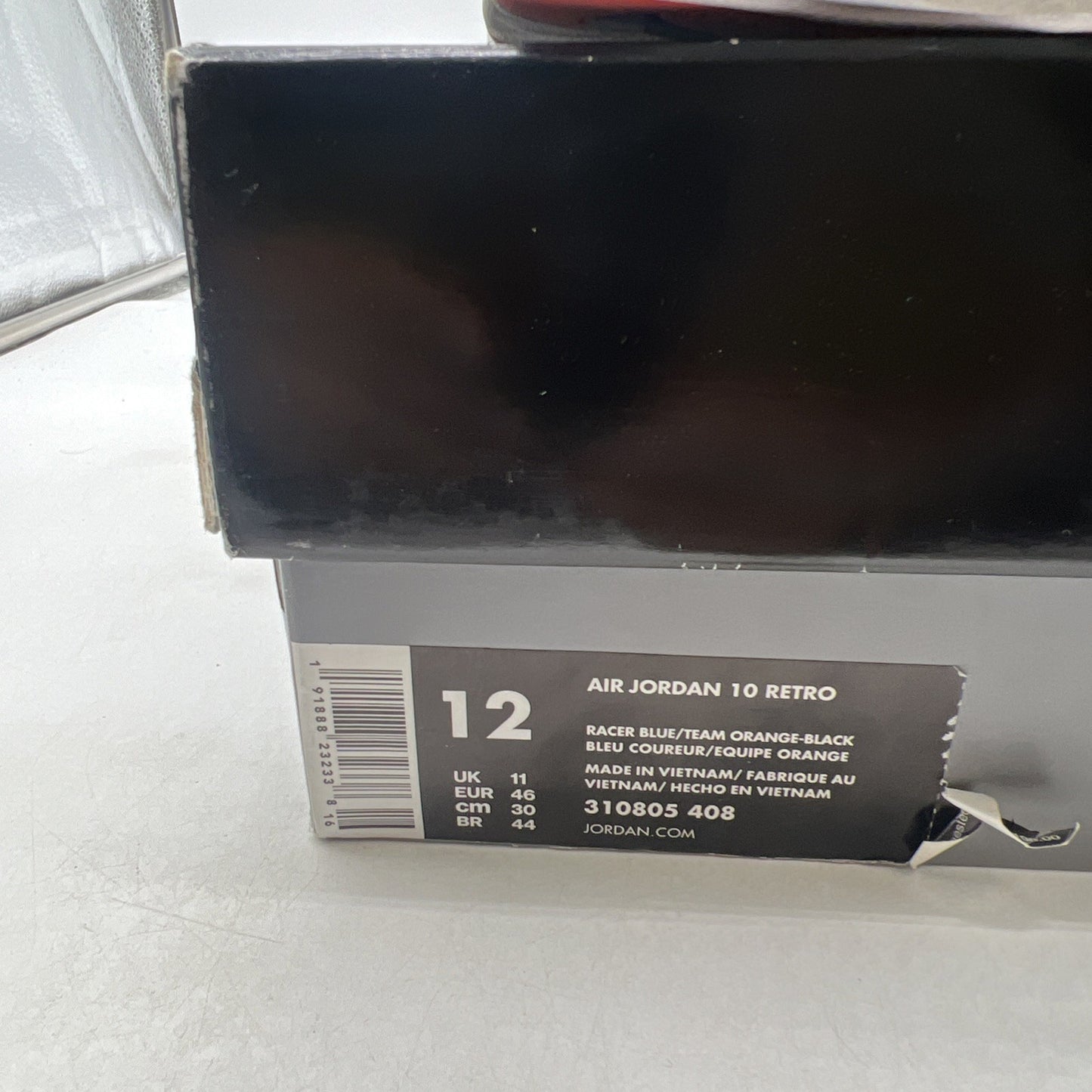Size 12 - Air Jordan 10 Retro Tinker (310805-408)
