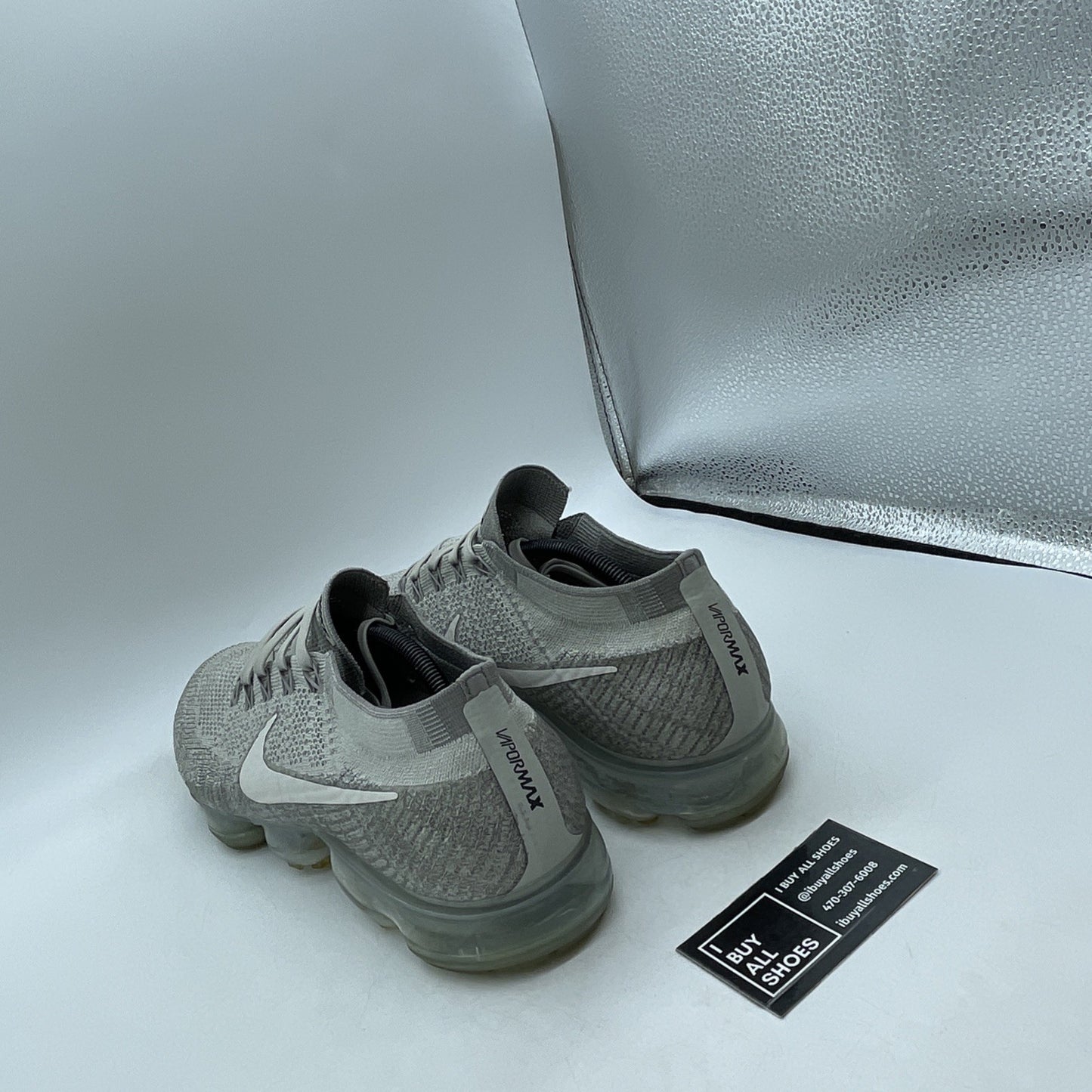 Size 13 - Nike Air VaporMax Pale Grey (849558-005)