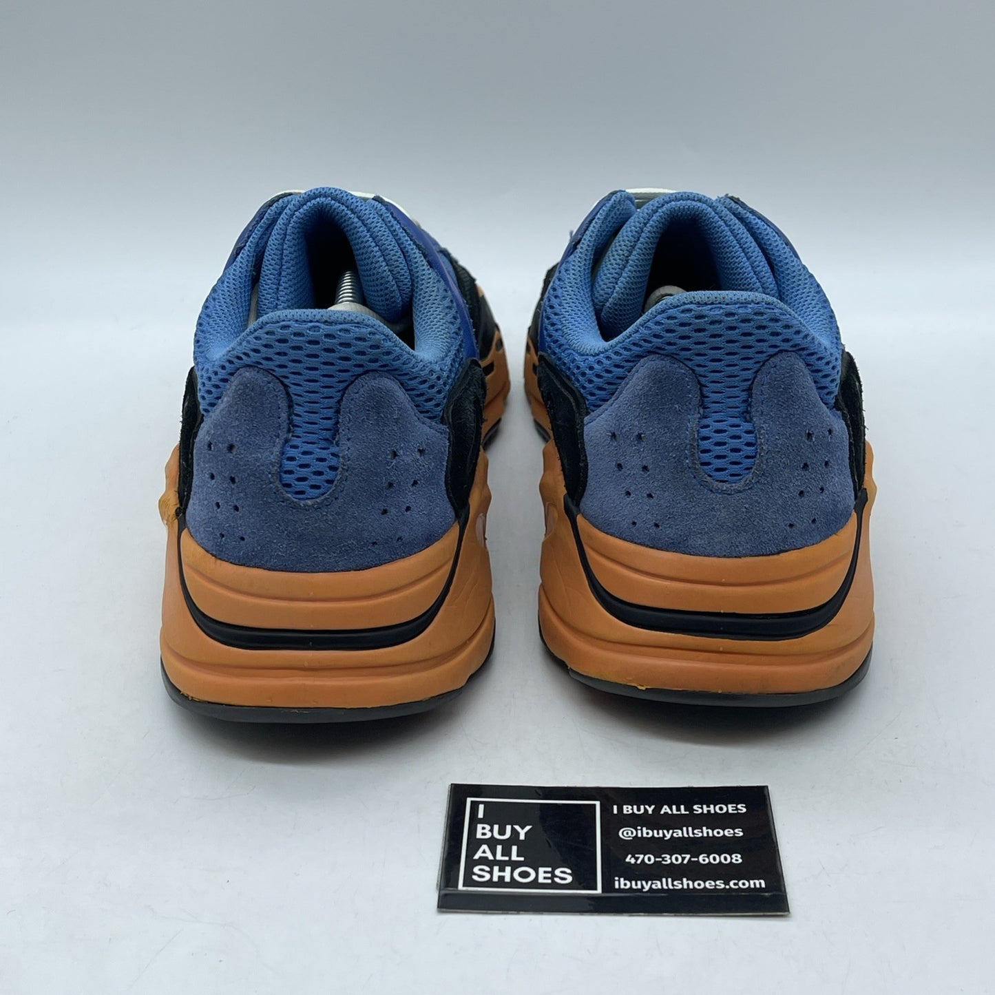 Size 12 - adidas Yeezy Boost 700 Bright Blue Black Green Suede (GZ0541)