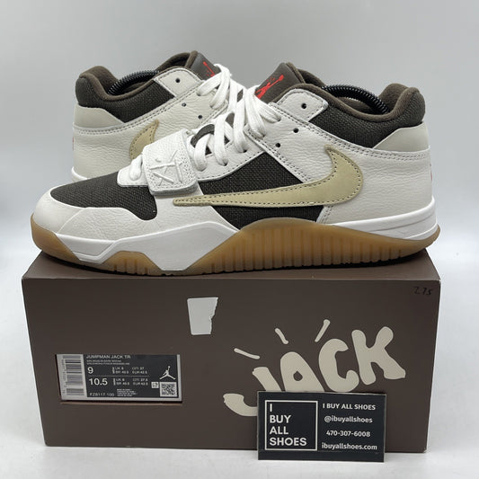 Size 9 - Travis Scott x Air Jordan Jordan Jumpman Jack TR Sail (FZ8117-100)