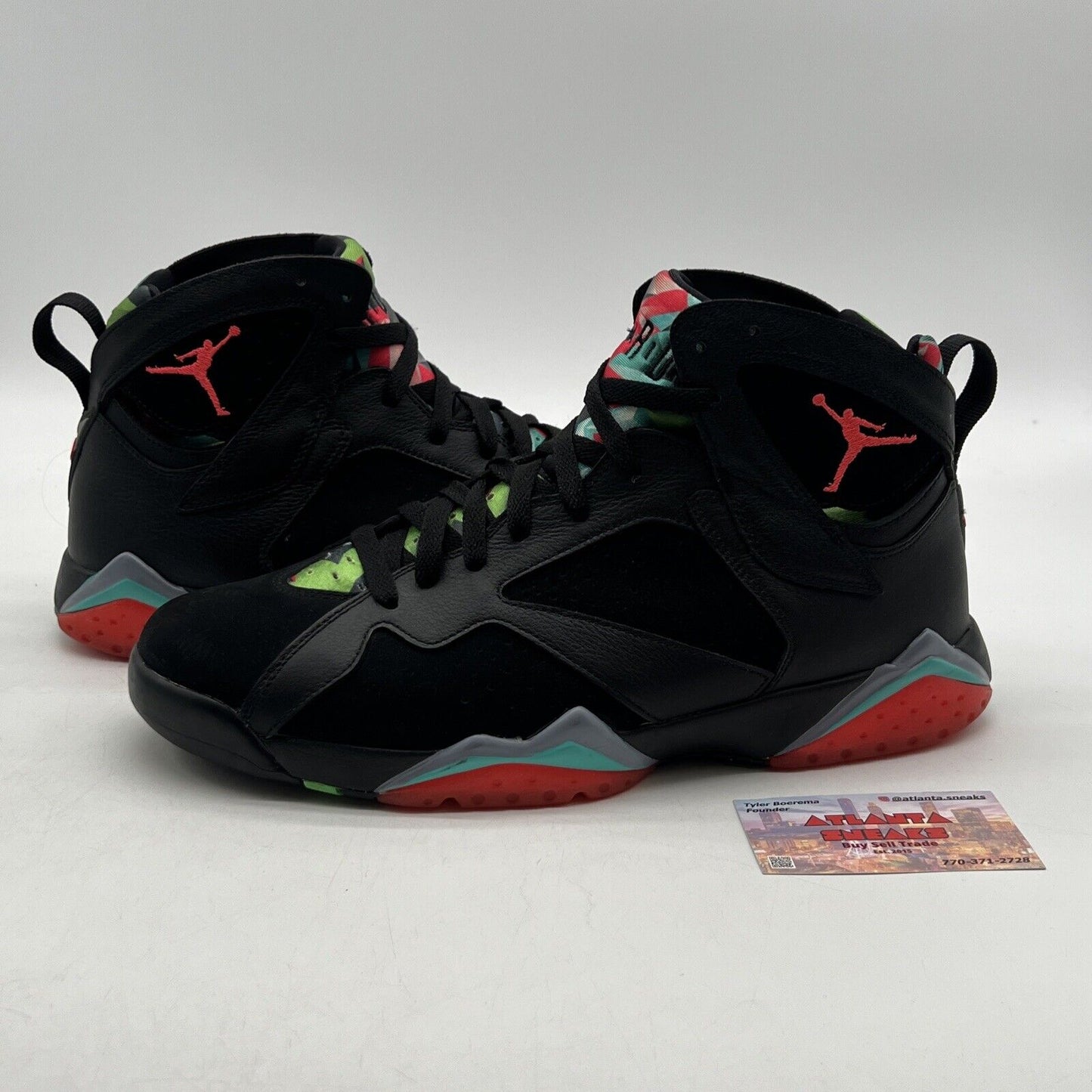 Size 11.5 - Air Jordan 7 Retro 30th Barcelona Nights Blue Suede (305381-305)