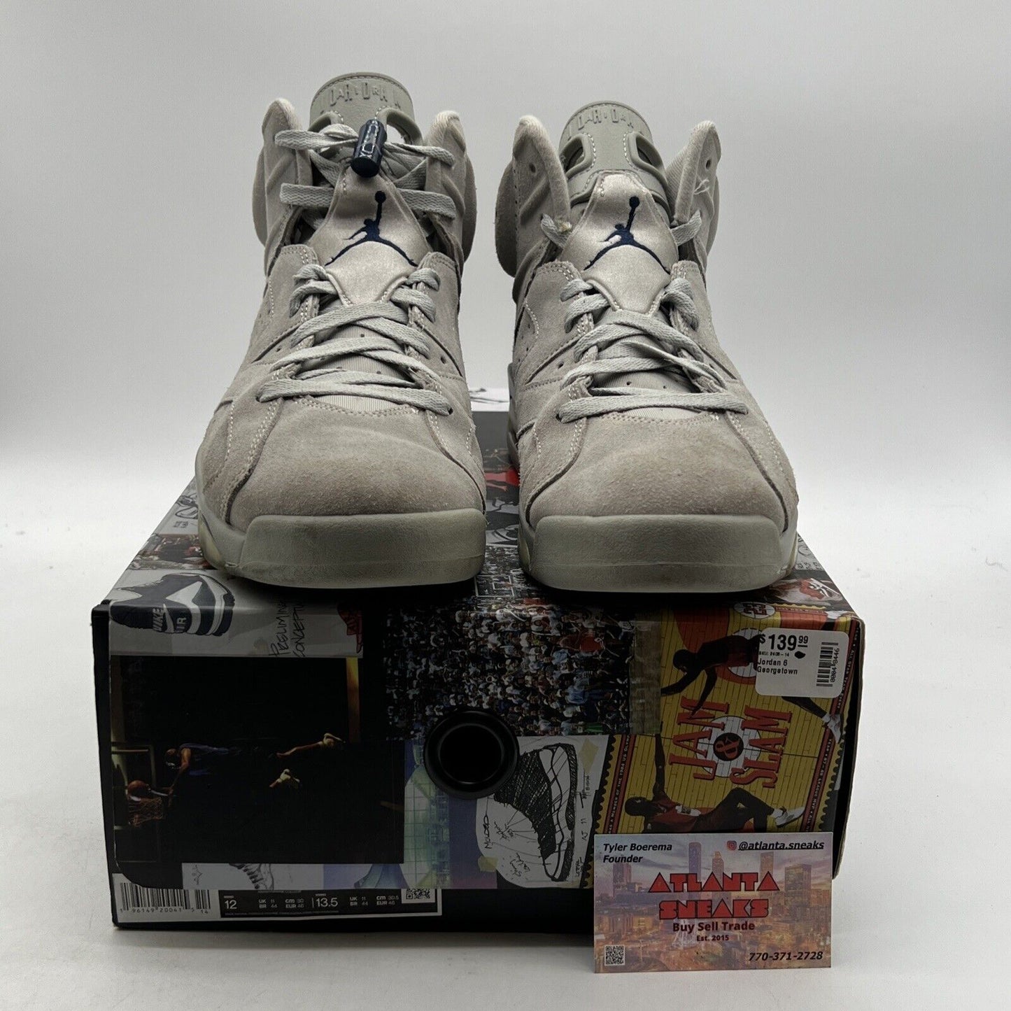 Size 12 - Jordan 6 Retro Mid Georgetown (CT8429-012)