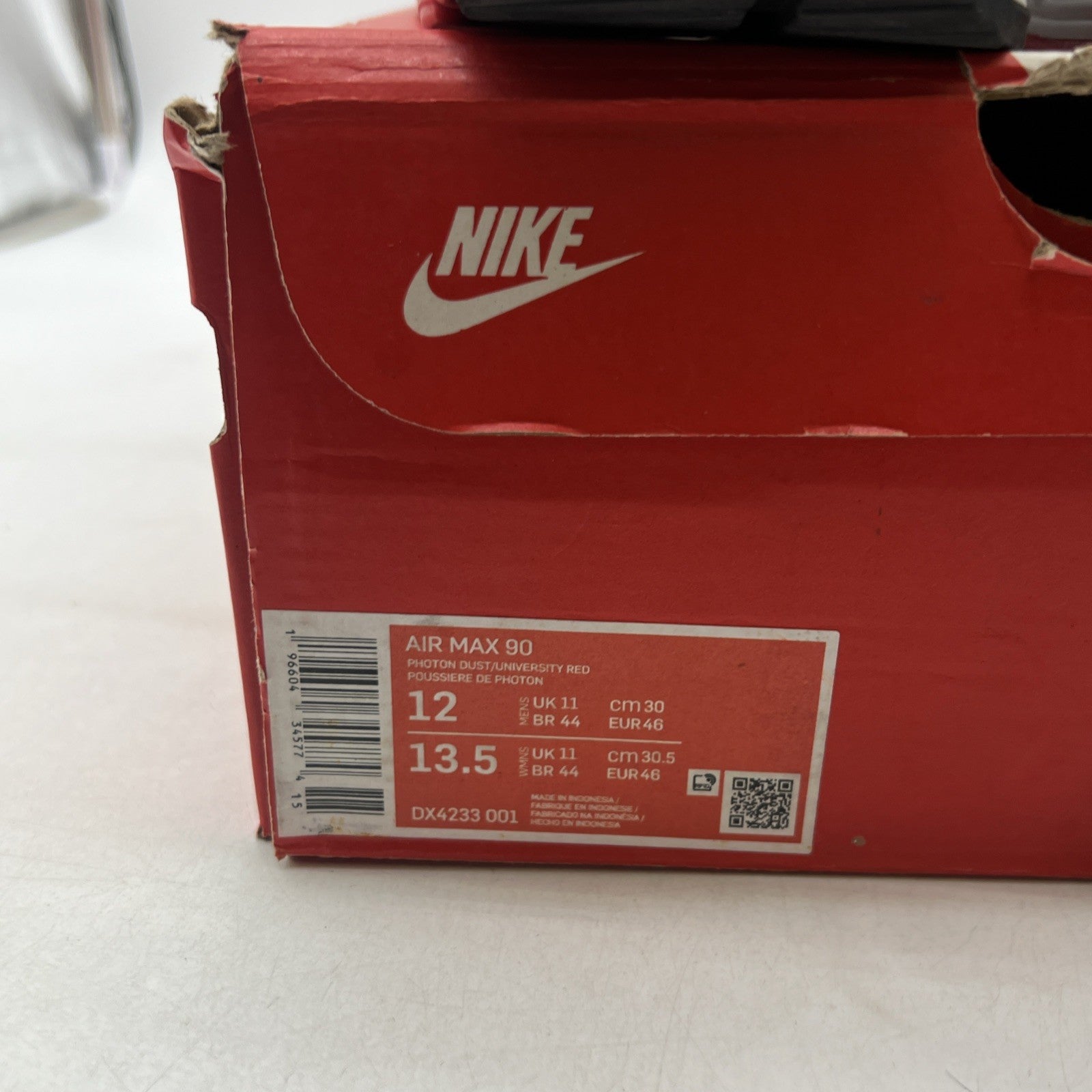 Size 12 - Nike Air Max 90 Icons - Silver Bullet (DX4233-001)