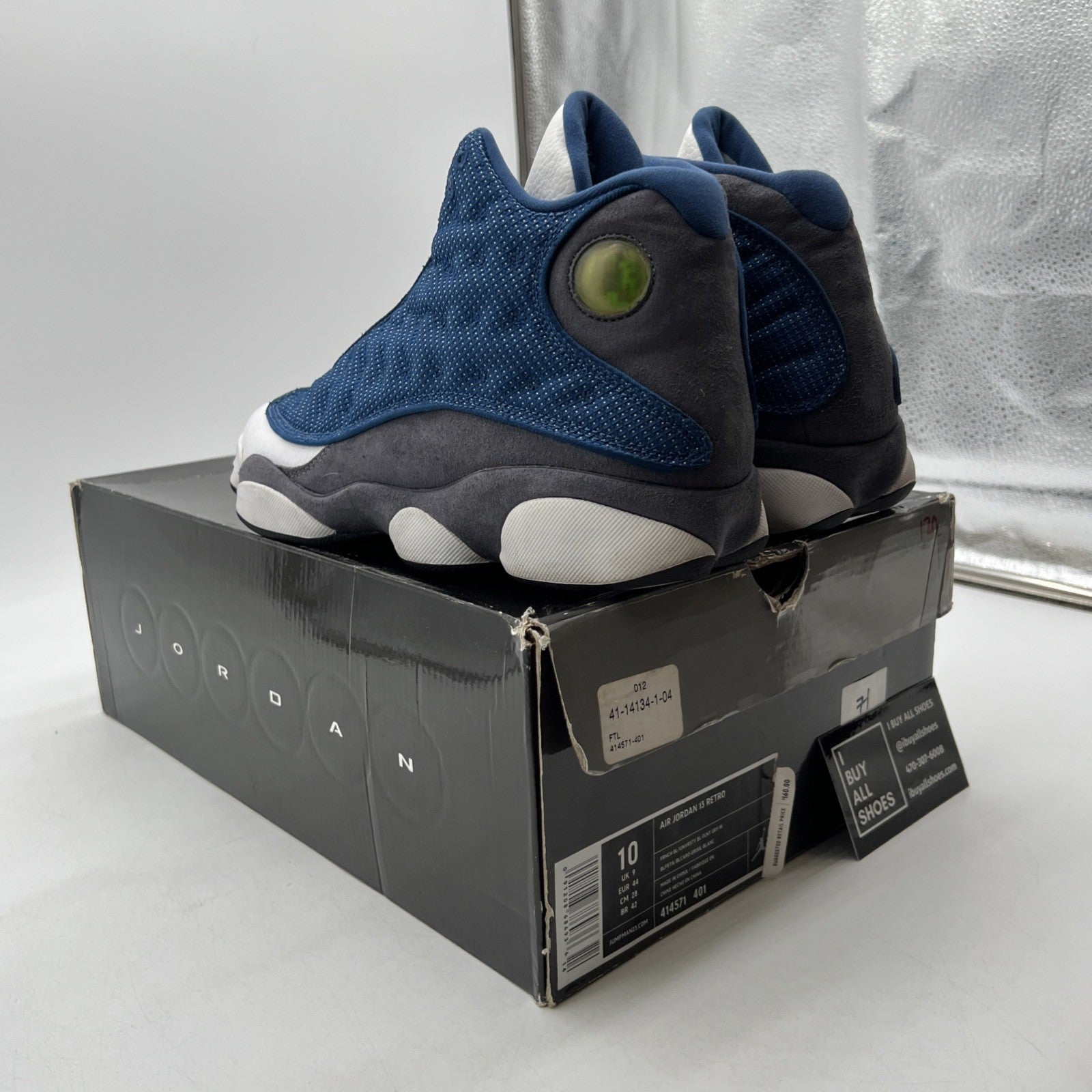 Size 10 - Air Jordan 13 Retro 2010 Flint (414571-401)