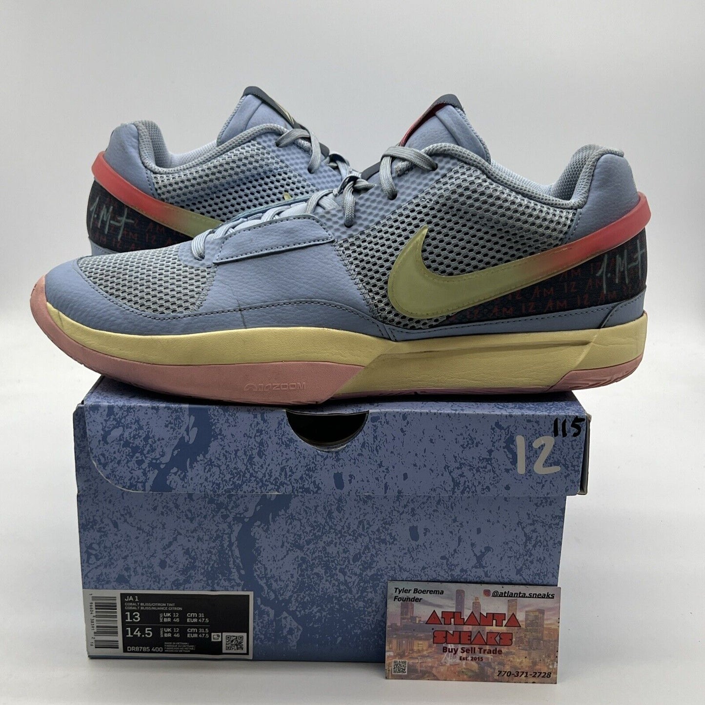 Size 13 - Nike Ja 1 Day One - (DR8785-400)