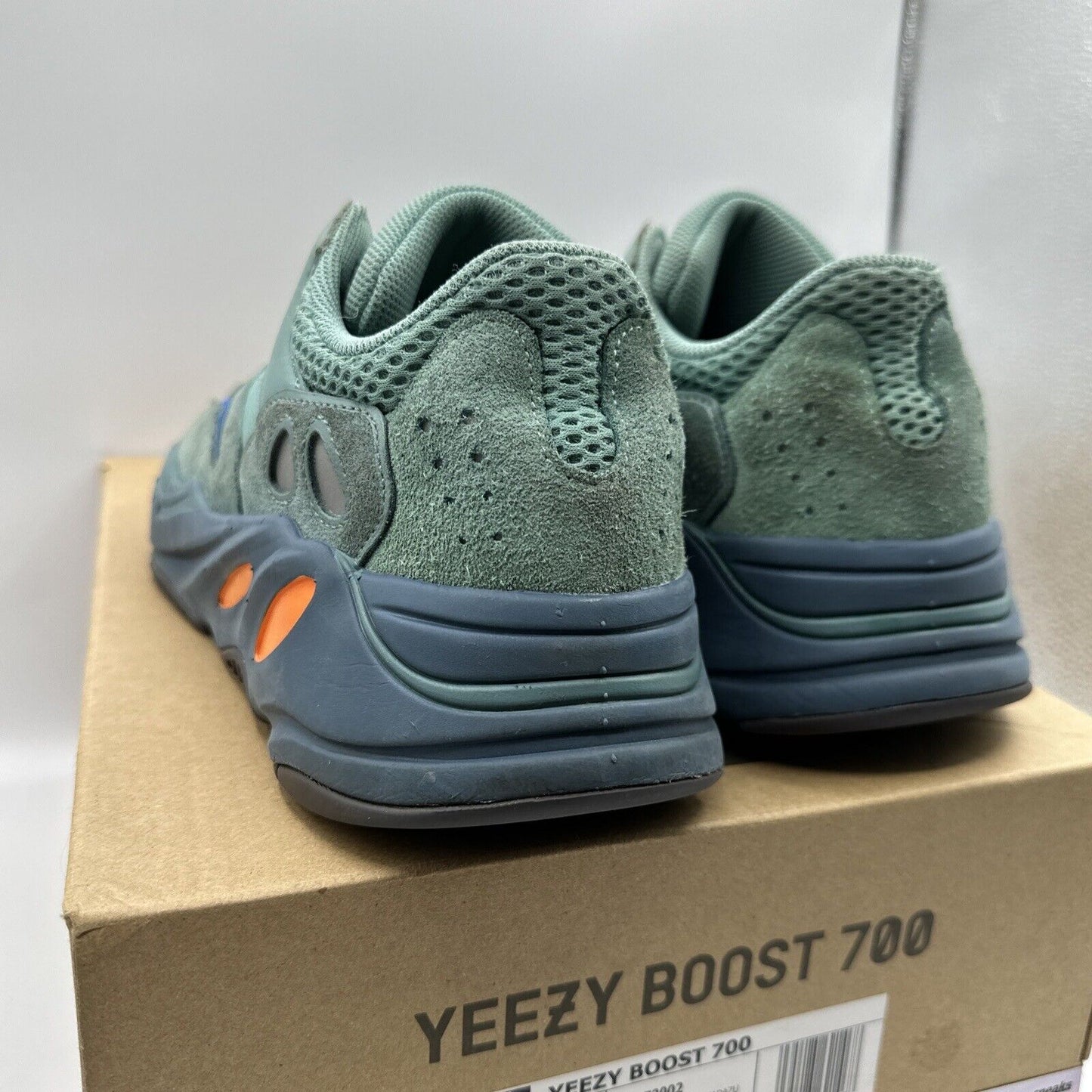 Size 10.5 -  adidas Yeezy Boost 700 Faded Azure - GZ2002