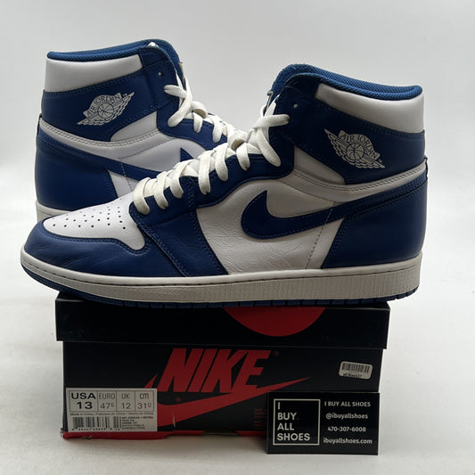 Size 13 - Air Jordan 1 Retro High OG Storm Blue 2016 (555088-127)