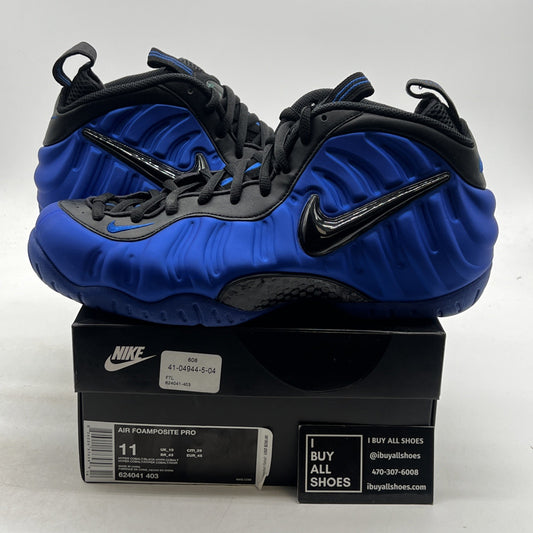 Size 11 - Nike Air Foamposite Pro Hyper Cobalt (624041-403)