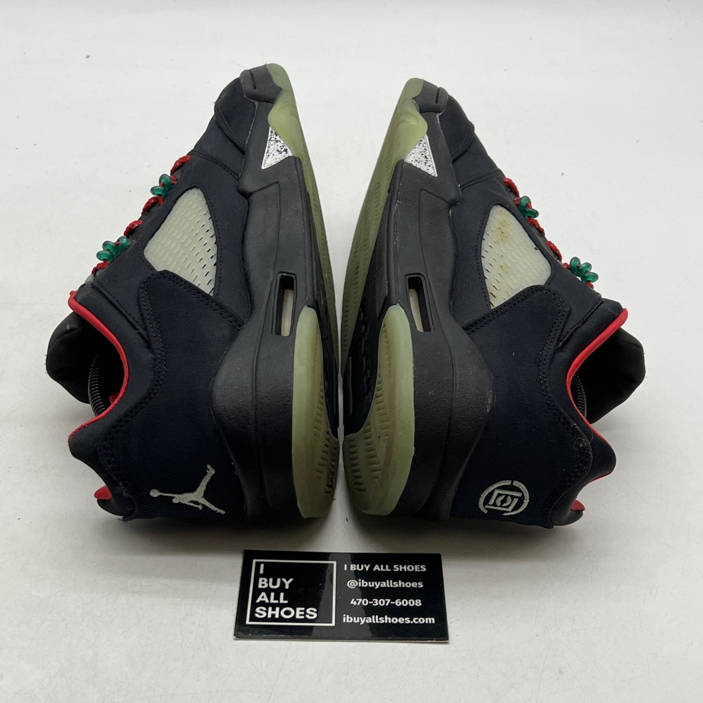 Size 10.5 - Air Jordan 5 Low x Clot Anthracite 2022 (DM4640-036)
