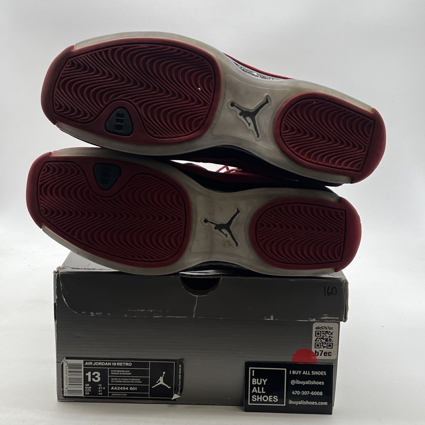 Size 13 - Air Jordan 18 Retro Toro (AA2494-601)