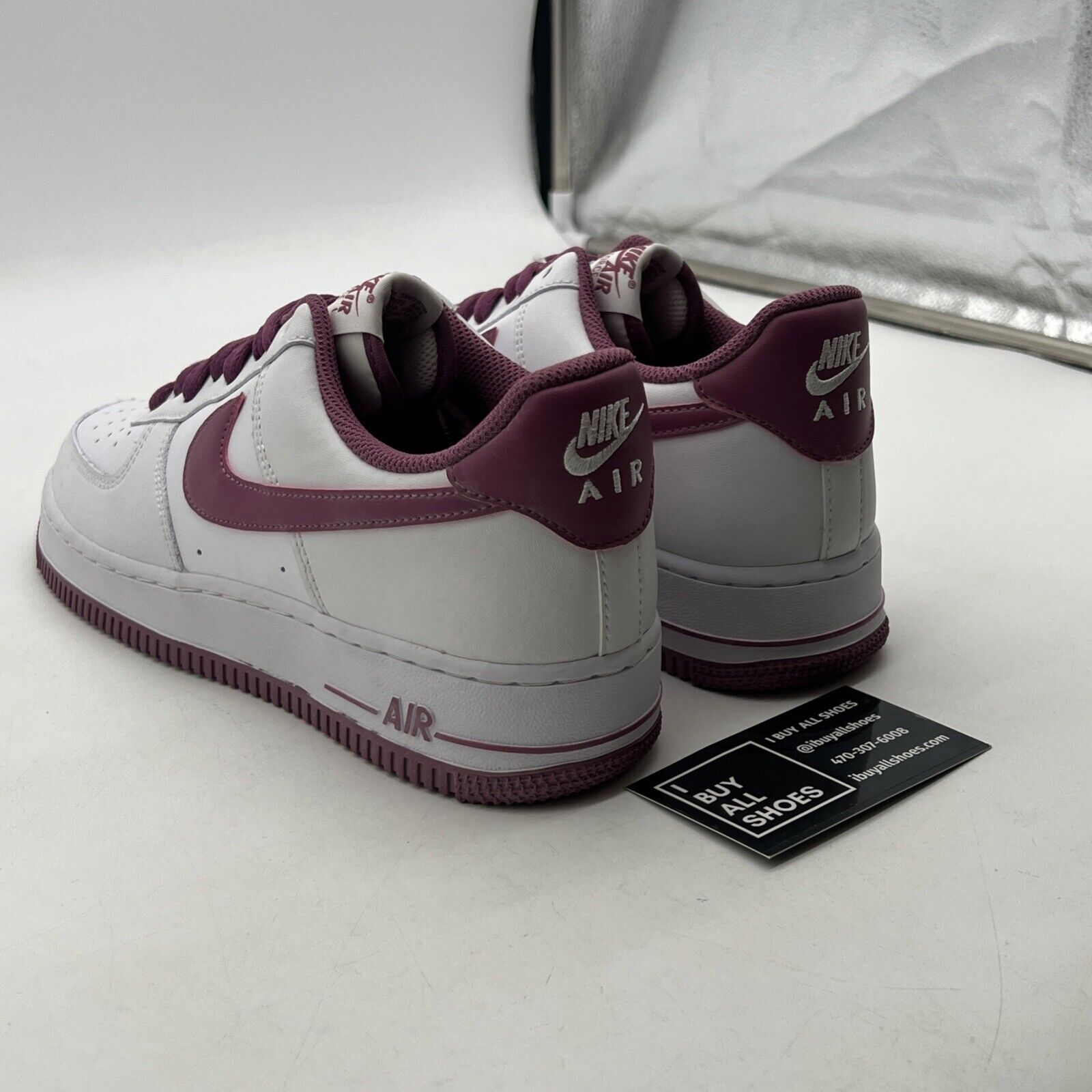 Size 8 - Nike Air Force 1 '07 Light Bordeaux (DH7561-101)