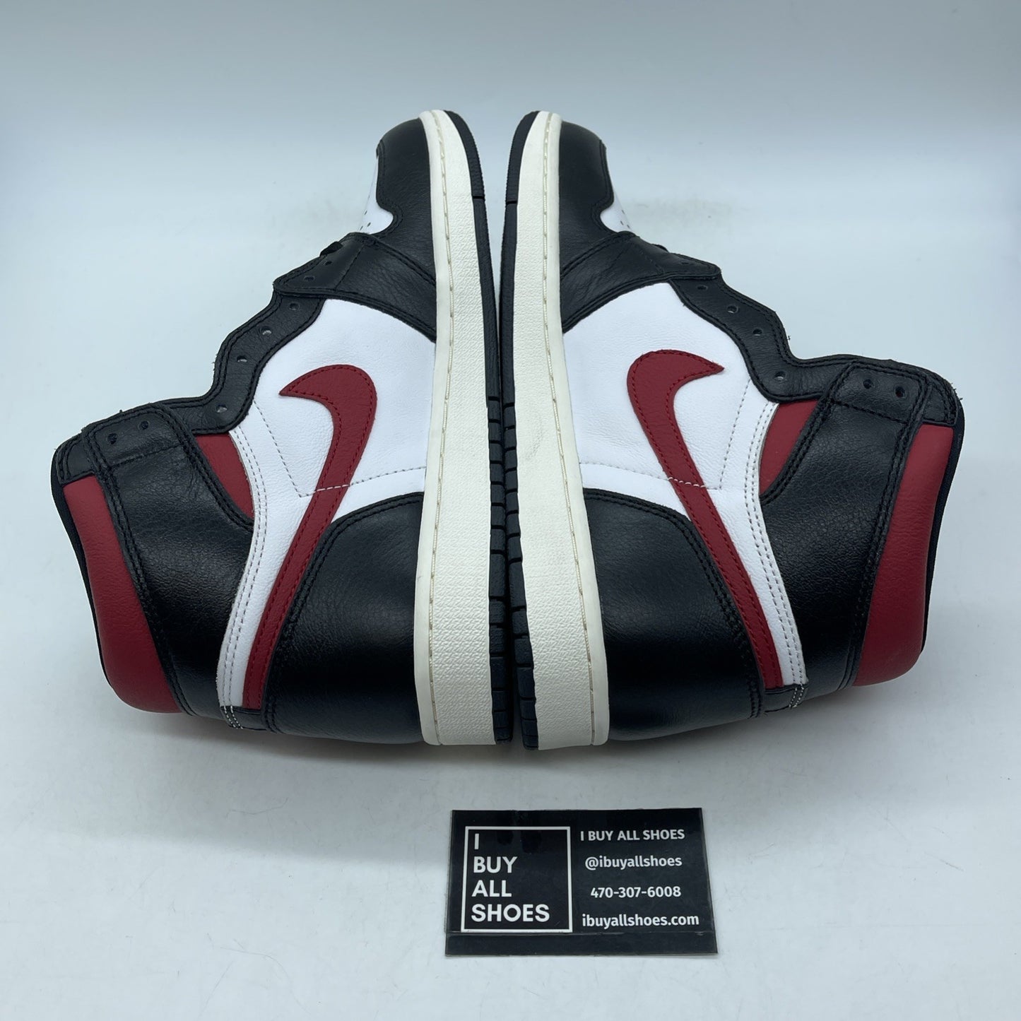 Size 9.5 - Air Jordan 1 Retro OG High Crimson Tint Black Leather (555088-081)