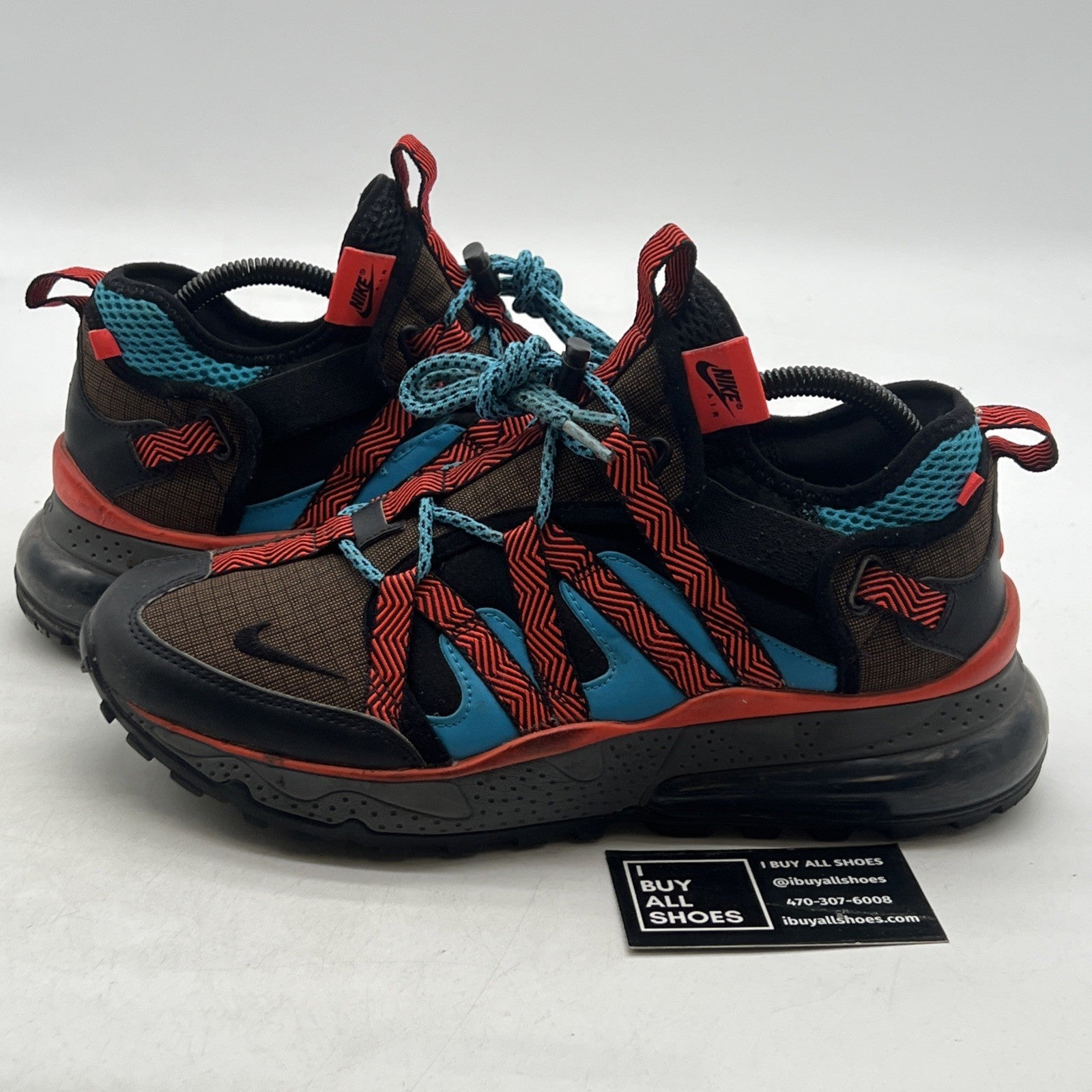 Size 9 - Nike Air Max 270 Bowfin Red Teal (AJ7200-200)