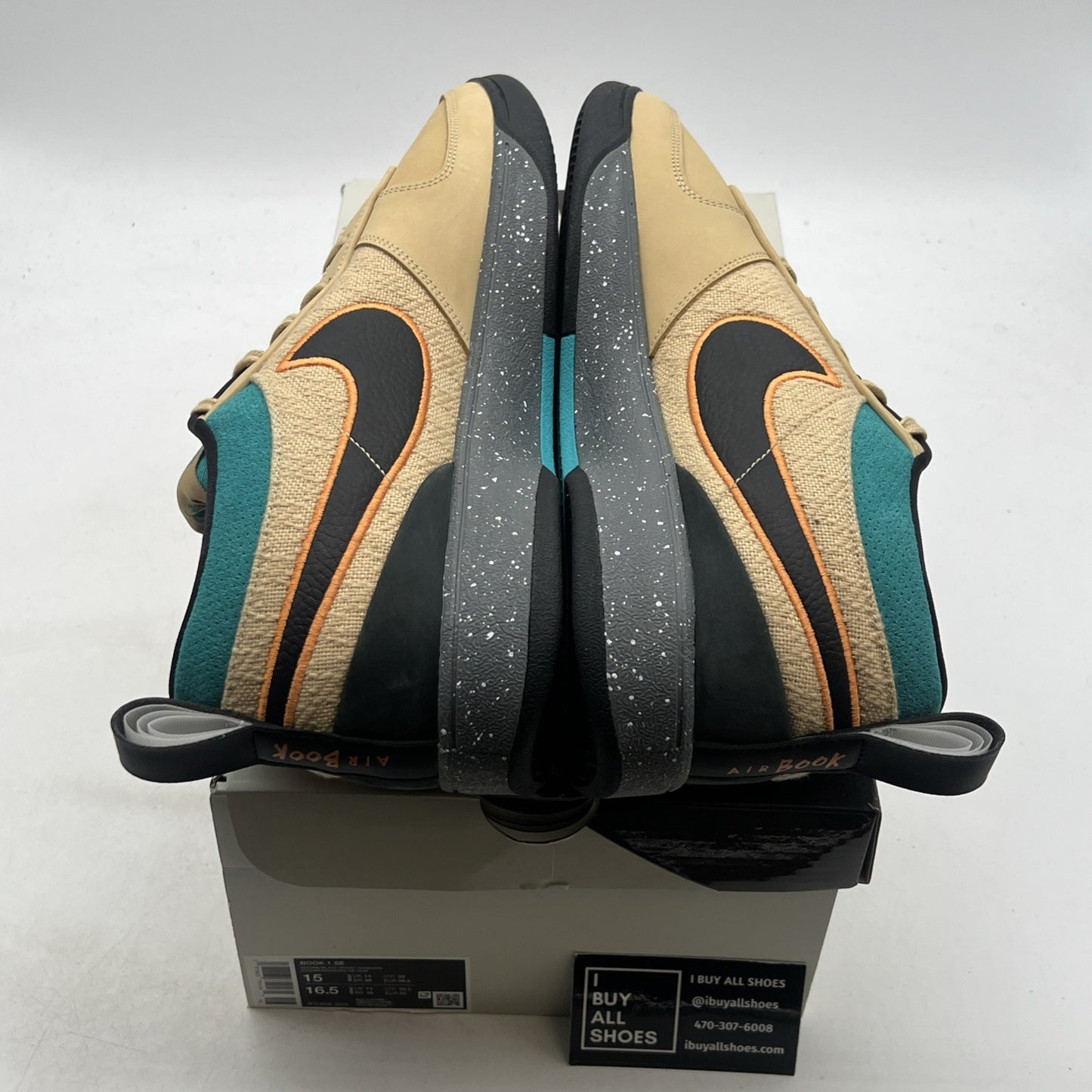 Size 15 - Nike Book 1 Mowabb - (IF2406-200)