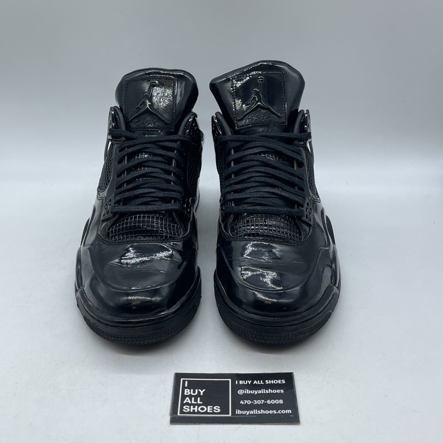Size 12 - Air Jordan 4 Retro 11Lab4 Black (719864-010)