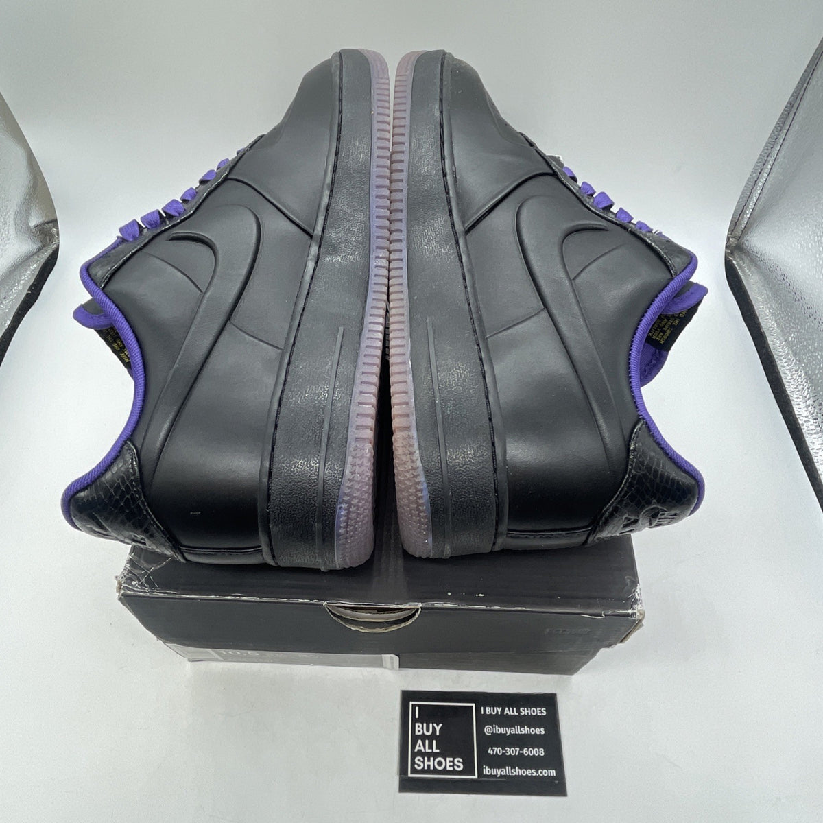 Size 10.5 - Nike Air Force 1 Supreme VT Low Kobe (453433-001)