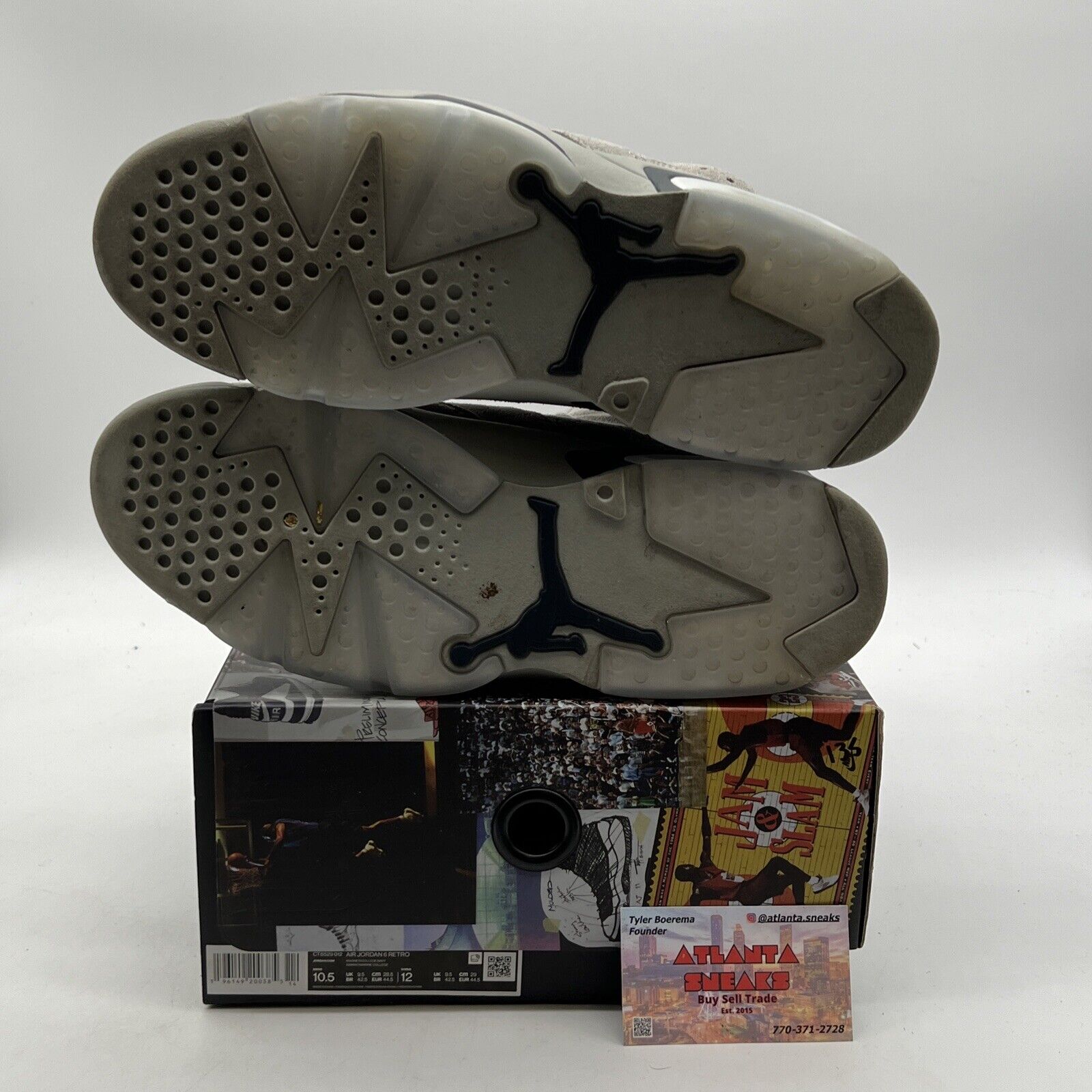 Size 10.5 - Jordan 6 Retro Mid Georgetown (CT8529-012)