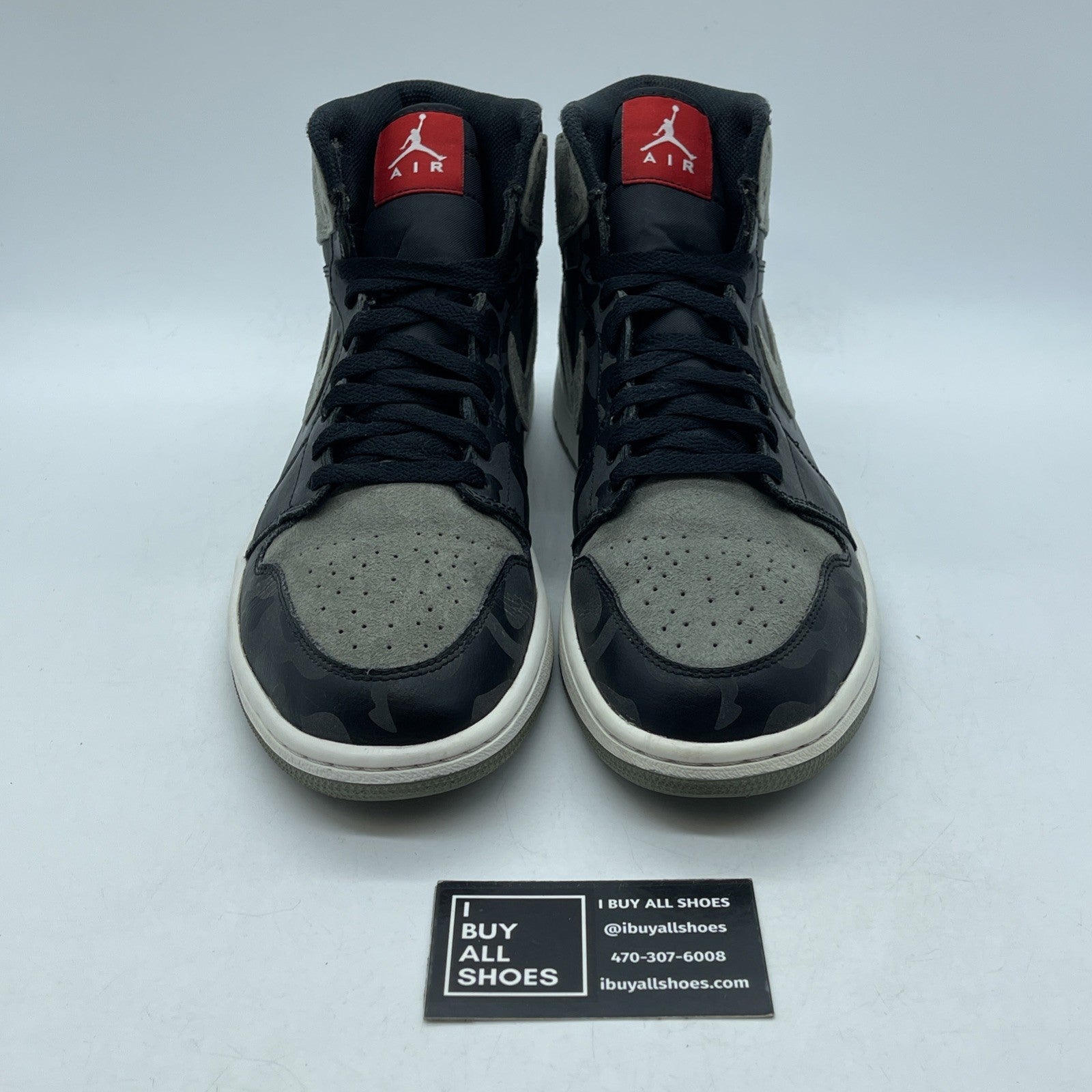 Size 10 - Air Jordan 1 Retro Premium High Shadow Camo Suede Leather (AA3993-034)