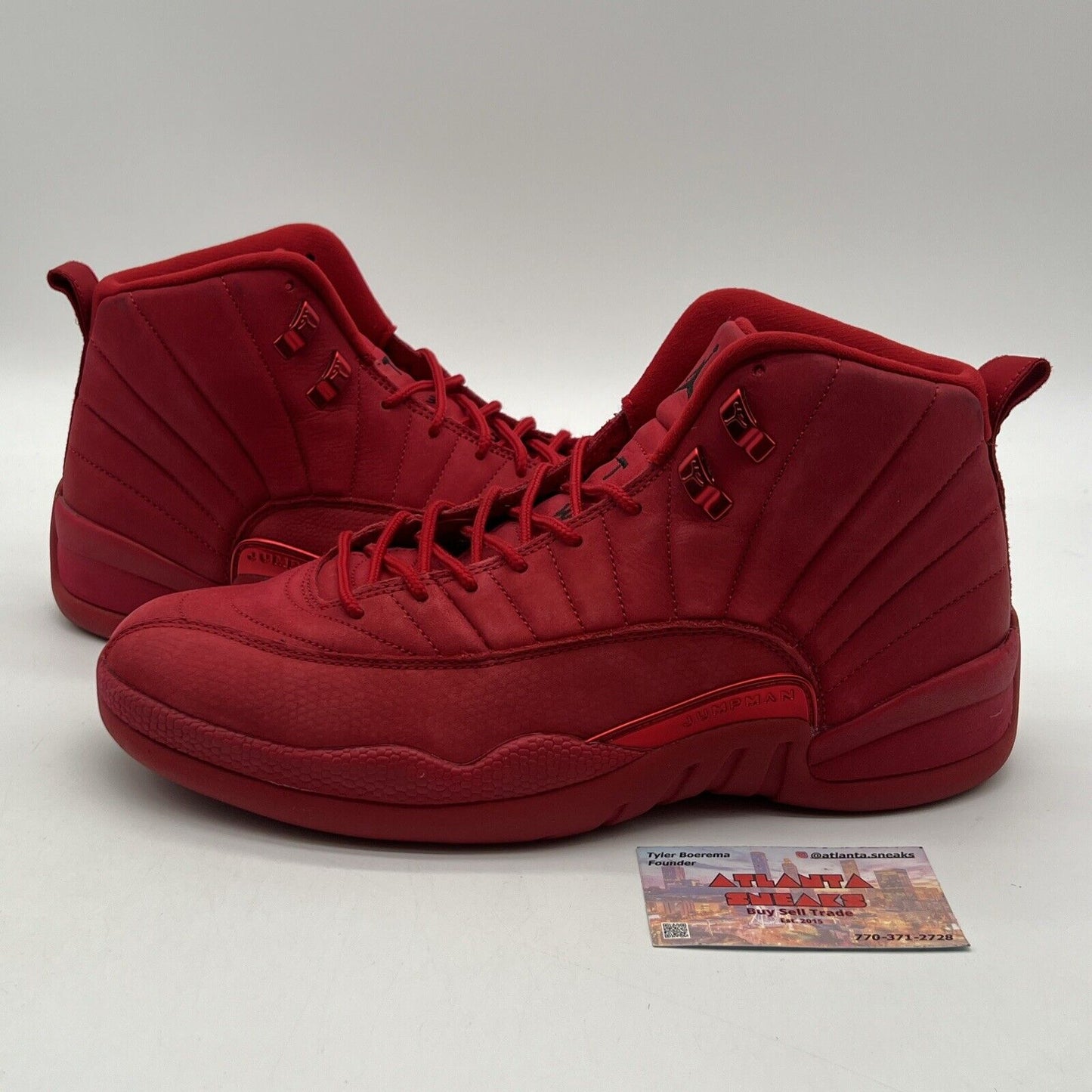 Size 11 - Air Jordan 12 Retro Gym Red Suede (130690-601)