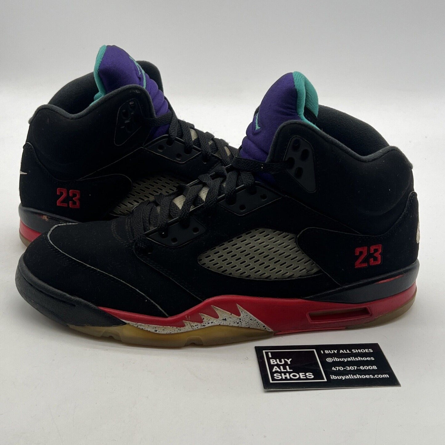 Size 11 - Air Jordan 5 Retro Top 3 Black 2020 (CZ1786-001)