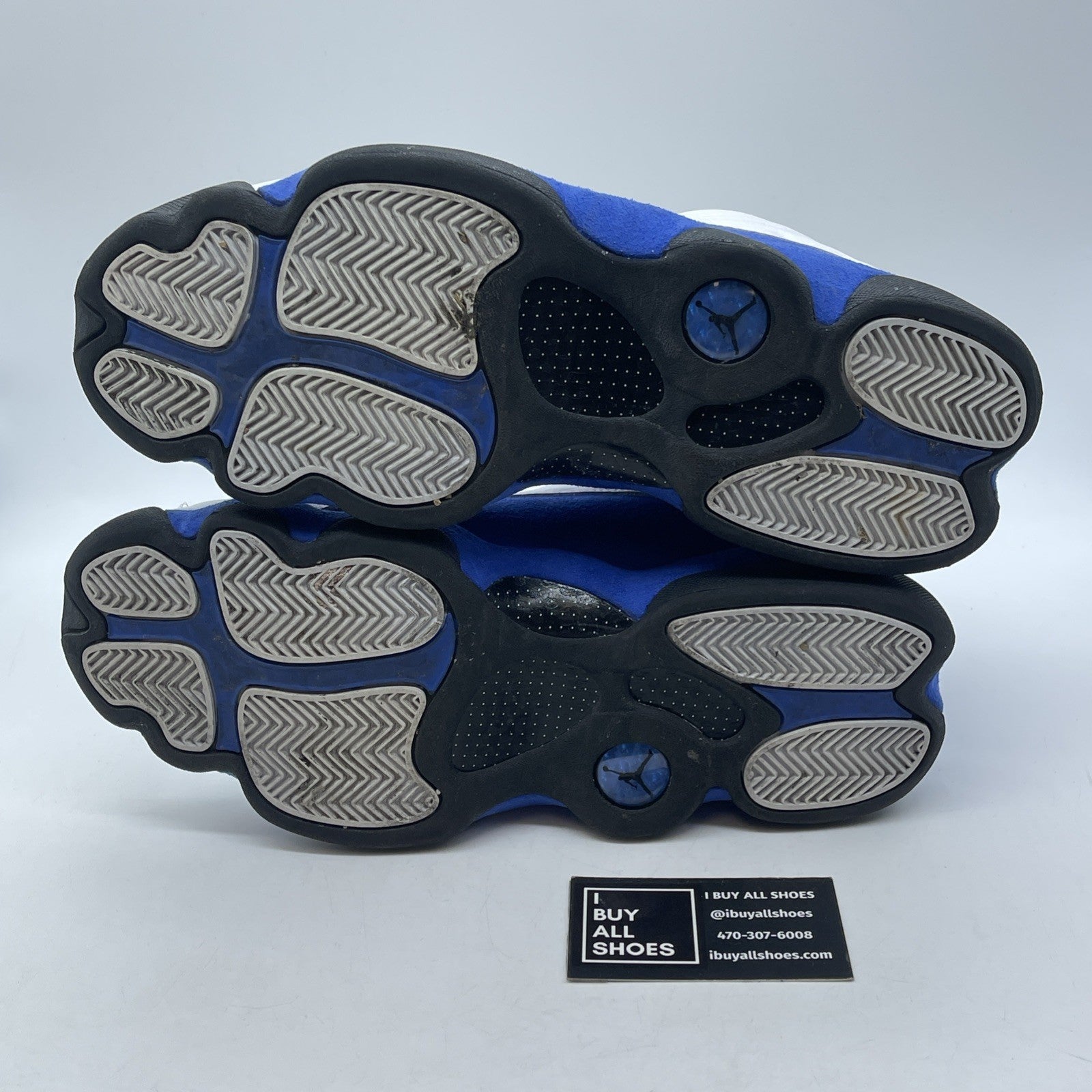 Size 12 - Air Jordan 13 Retro Hyper Royal Blue White Suede (414571-117)