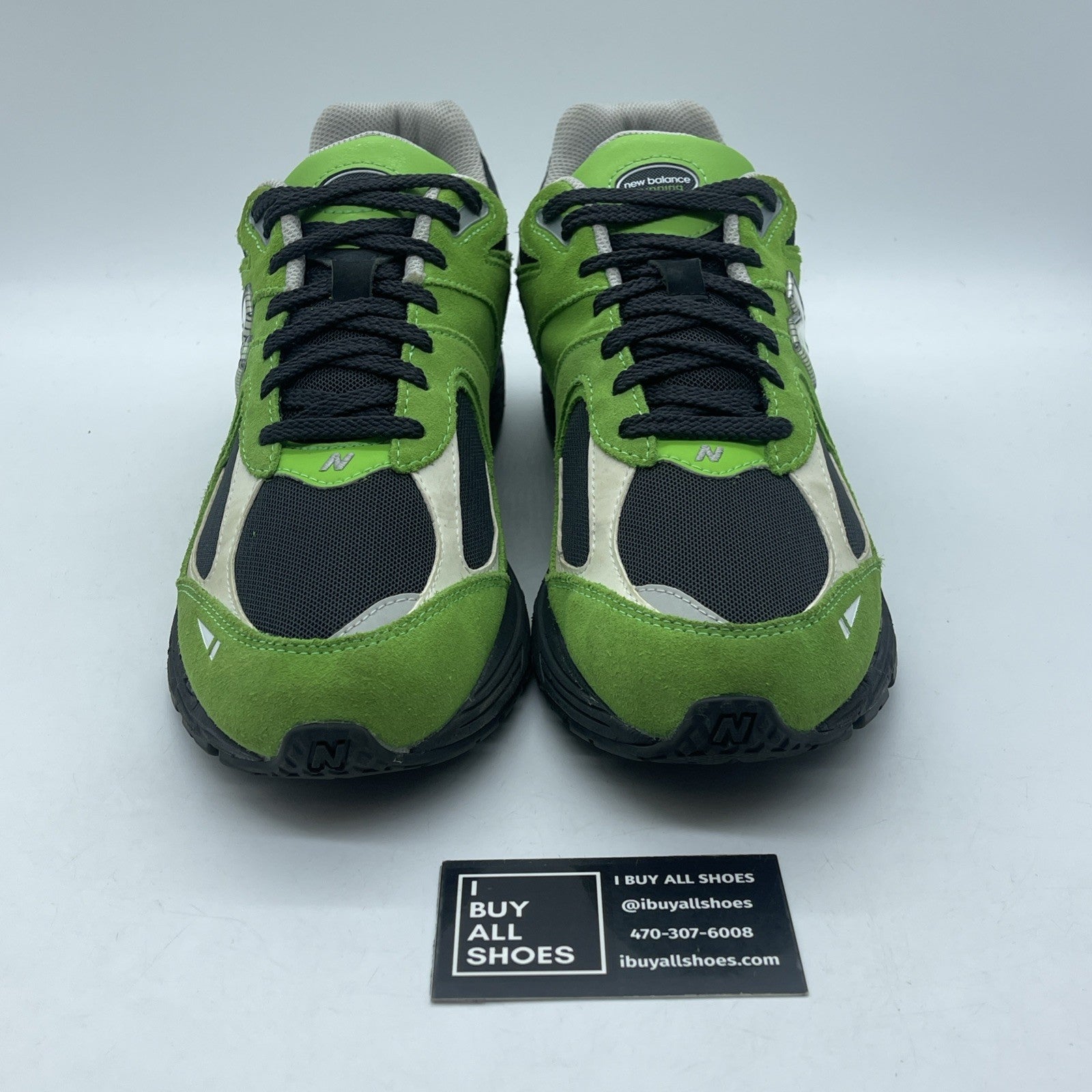 Size 10.5 - New Balance 2002R Good Vibes Pack - Green Apple Suede (M2002RGZ)