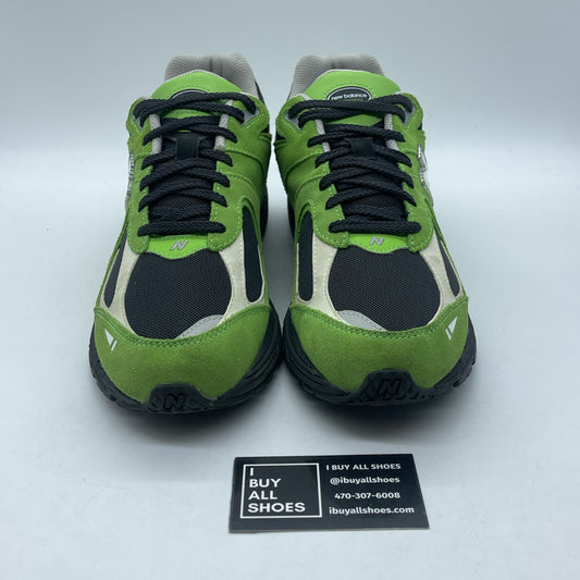Size 10.5 - New Balance 2002R Good Vibes Pack - Green Apple Suede (M2002RGZ)