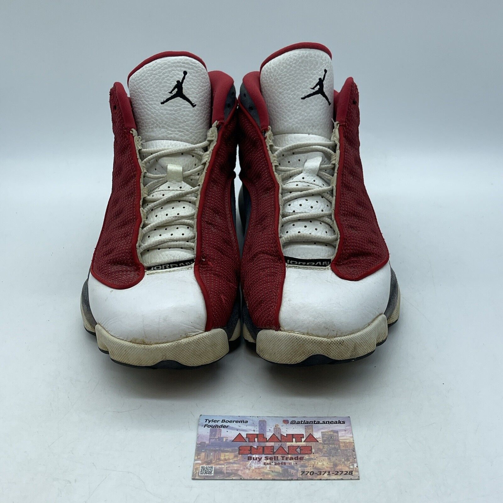 Size 8 - Jordan 13 Red White Grey Suede Leather (DJ5982600)