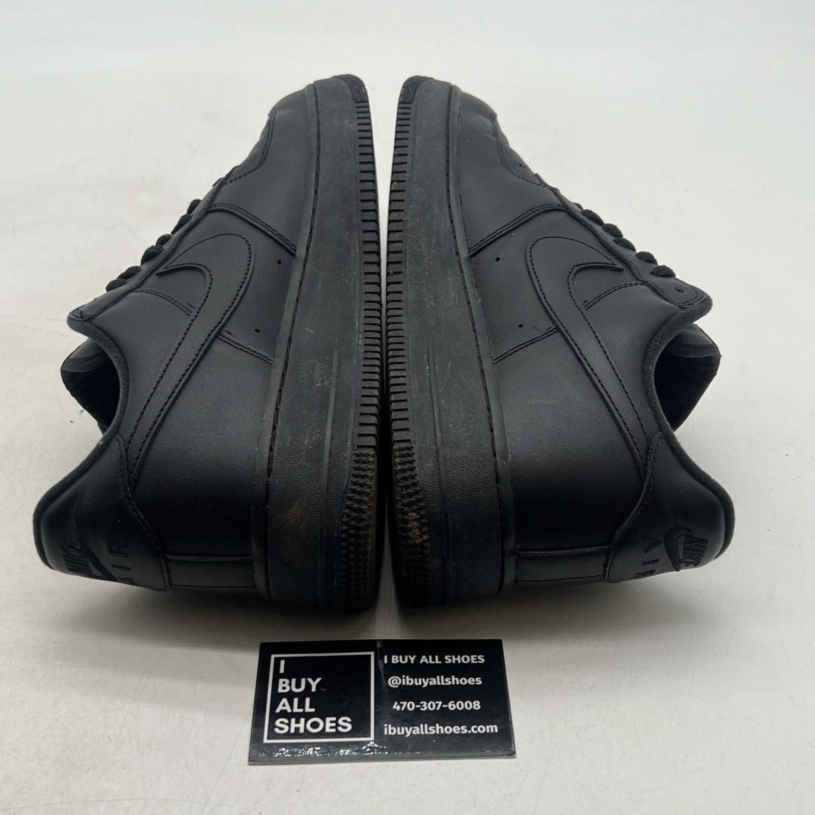 Size 9 - Nike Air Force 1 Low x Supreme Box Logo - Black (CU9225-001)
