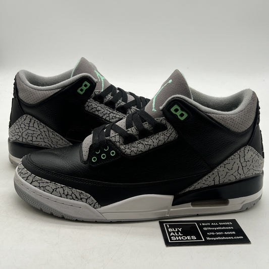 Size 11 - Air Jordan 3 Retro Green Glow (CT8532-031)