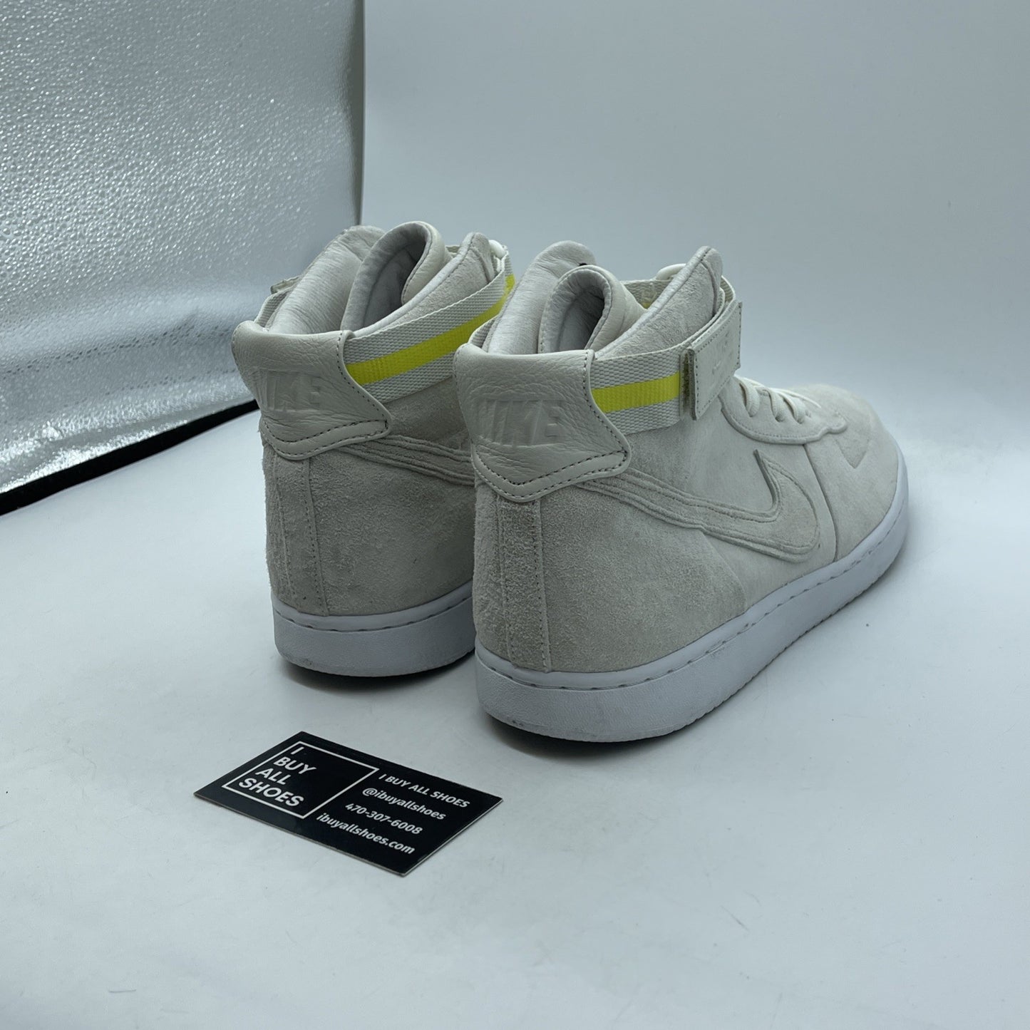 Size 10 - John Elliott x NikeLab Vandal High Sail Suede Leather (AH7171-101)
