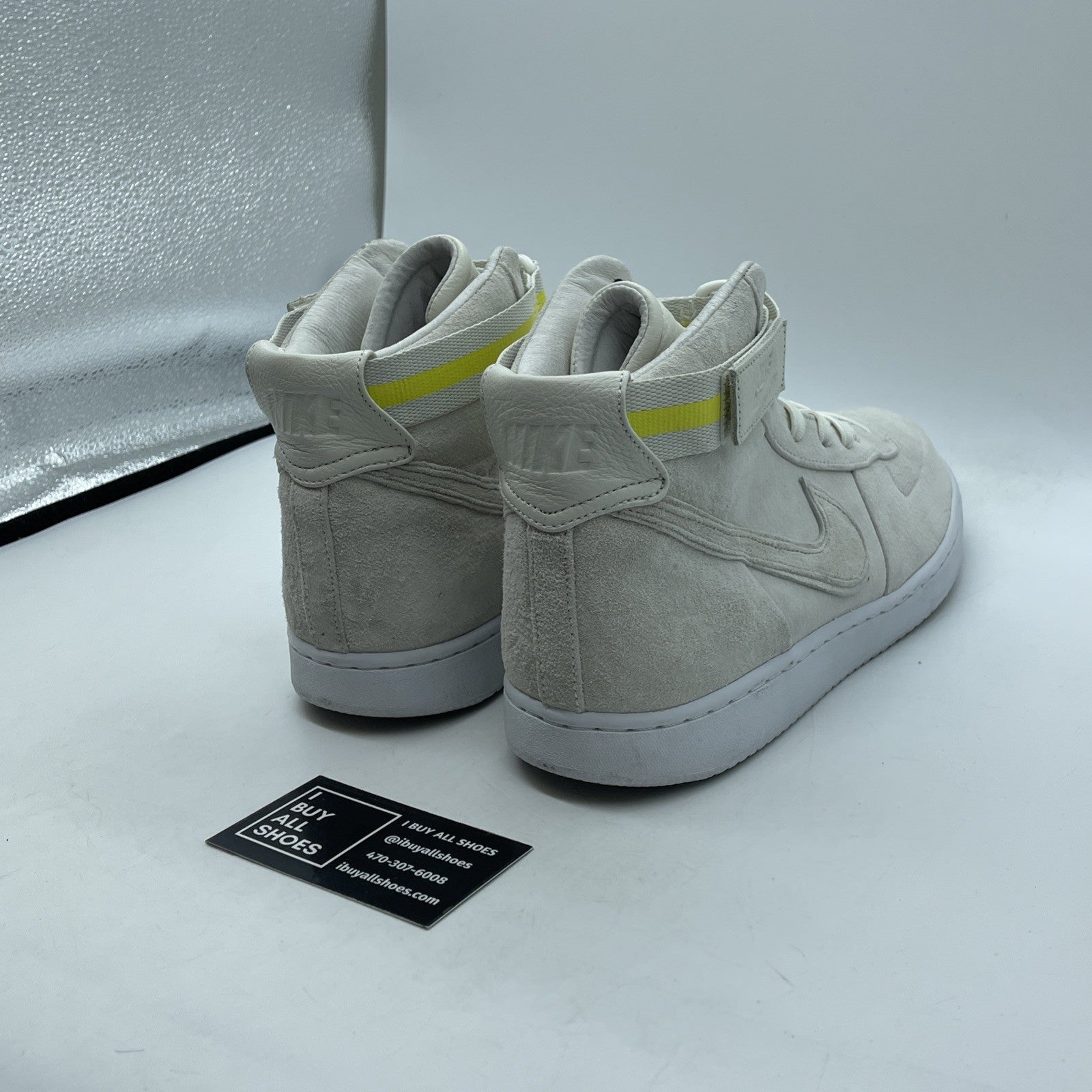 Size 10 - John Elliott x NikeLab Vandal High Sail Suede Leather (AH7171-101)